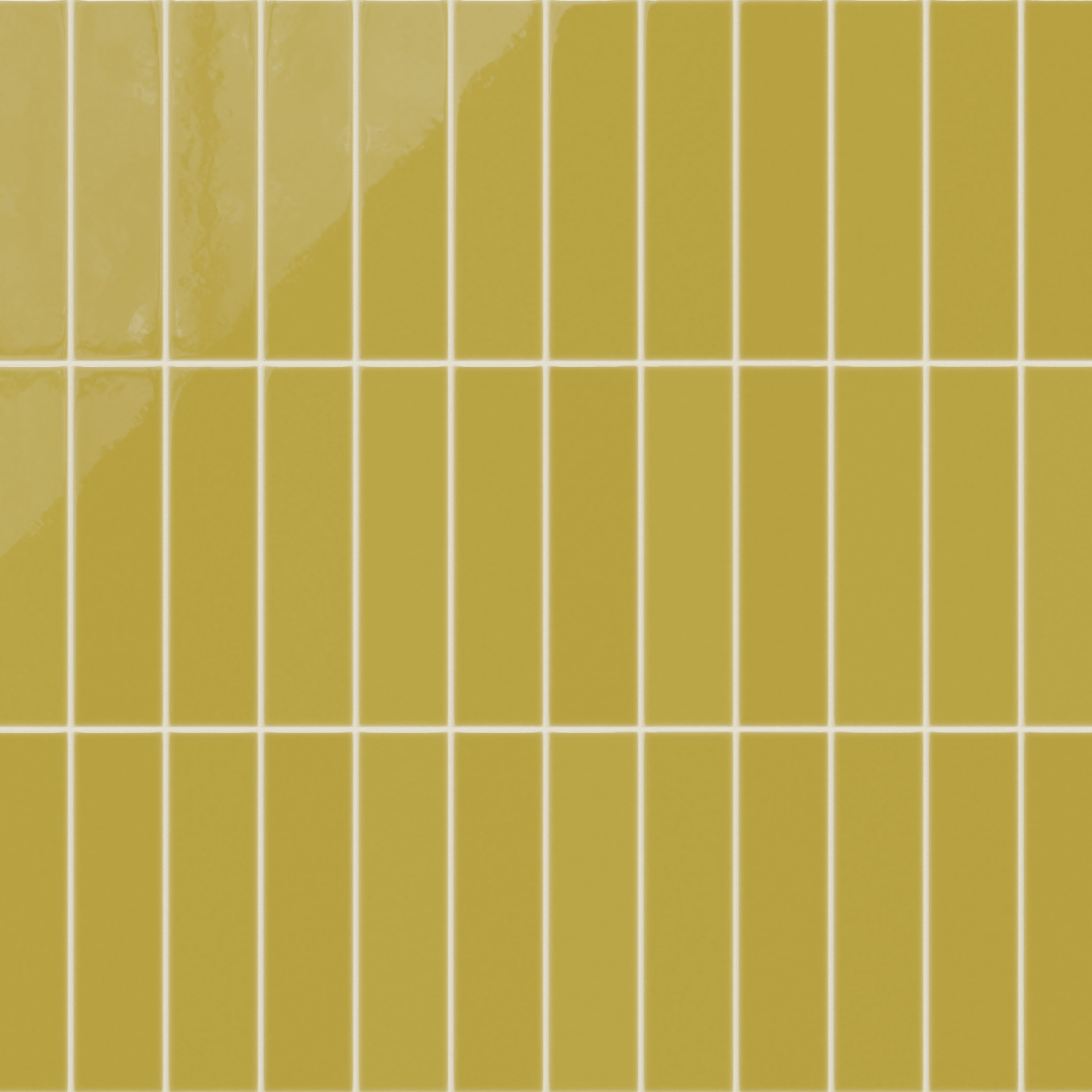 3x12 Natural Press Ceramic Tile in Azo Green Gloss