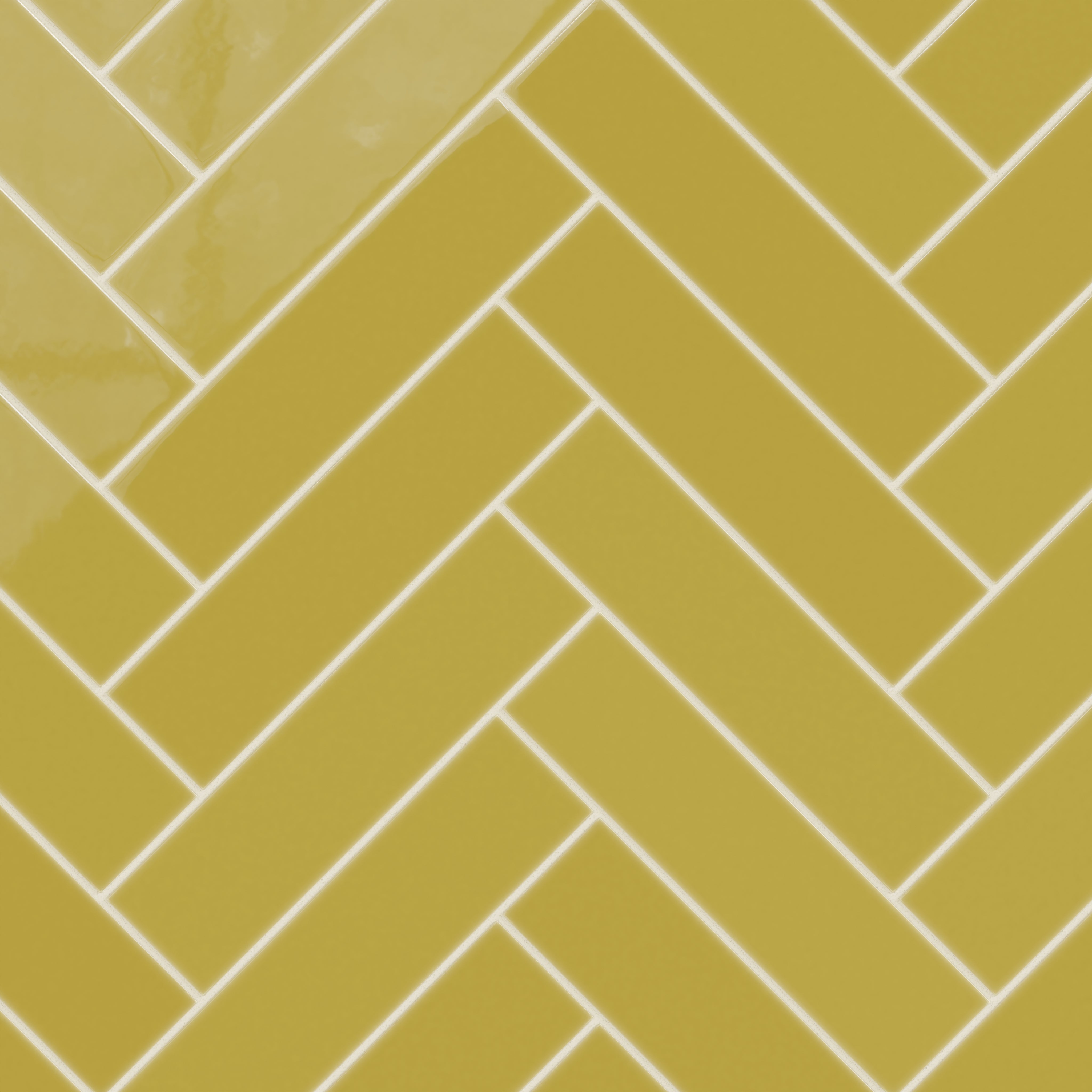 3x12 Natural Press Ceramic Tile in Azo Green Gloss