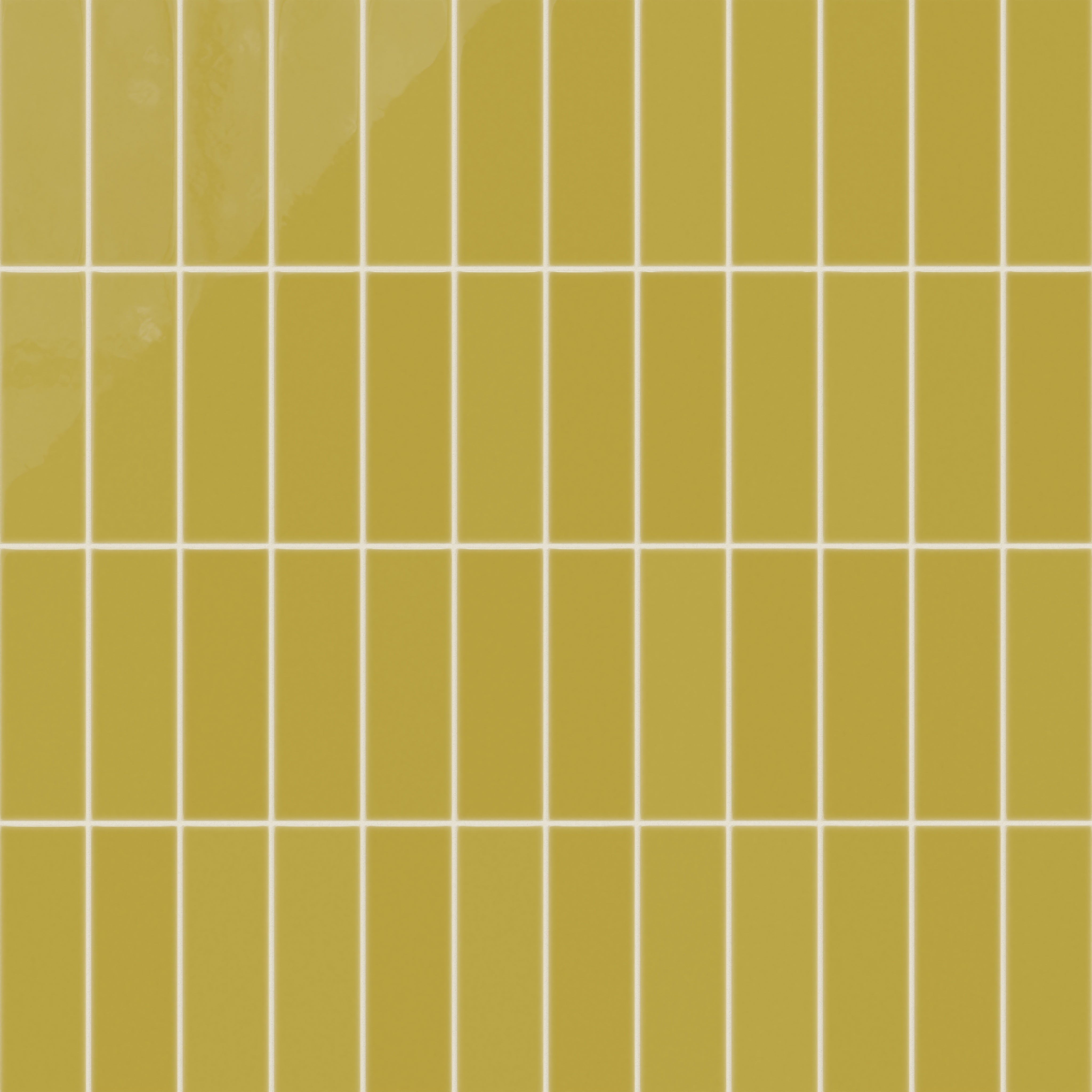 3x9 Natural Press Ceramic Tile in Azo Green Gloss
