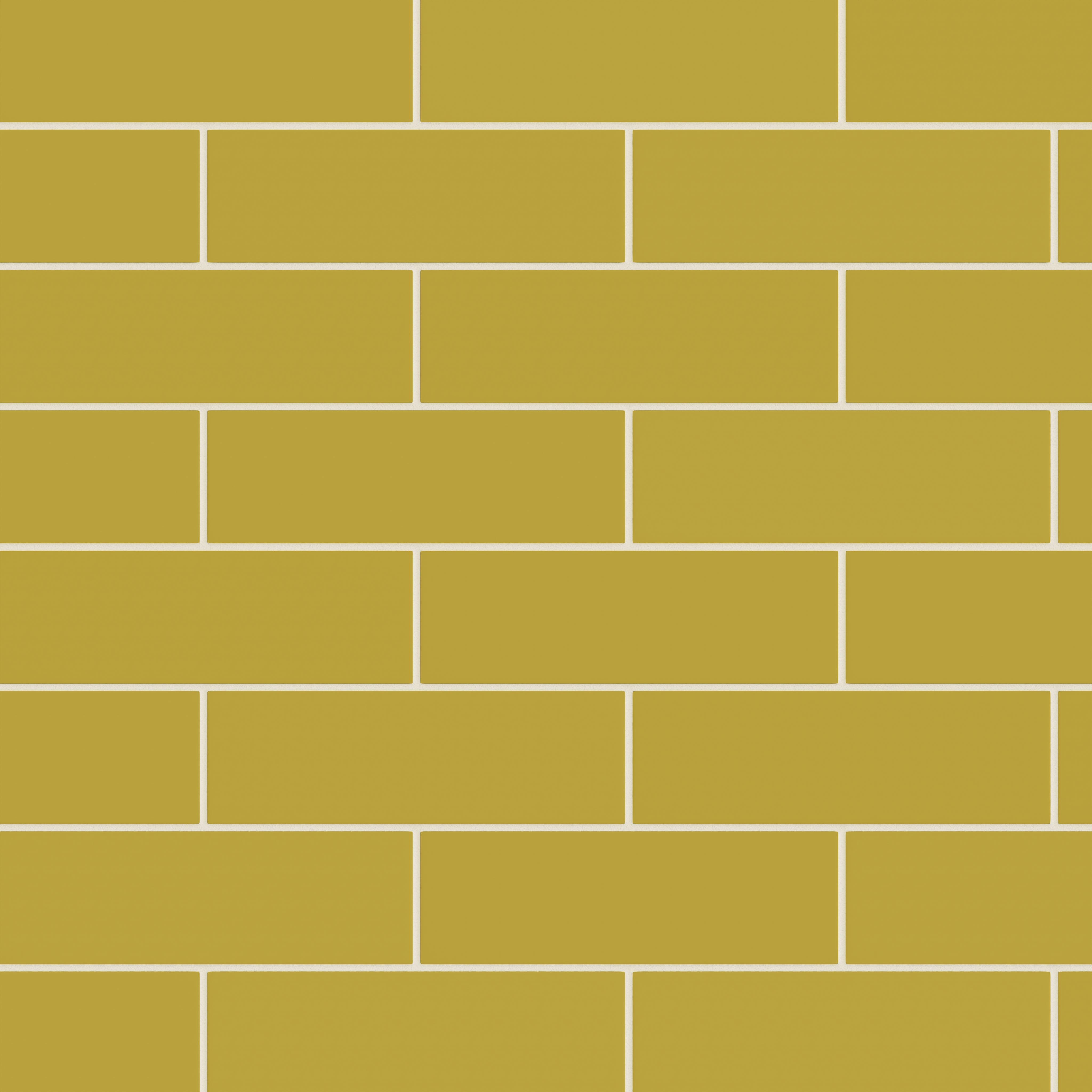 3x9 Natural Press Ceramic Tile in Azo Green Matte