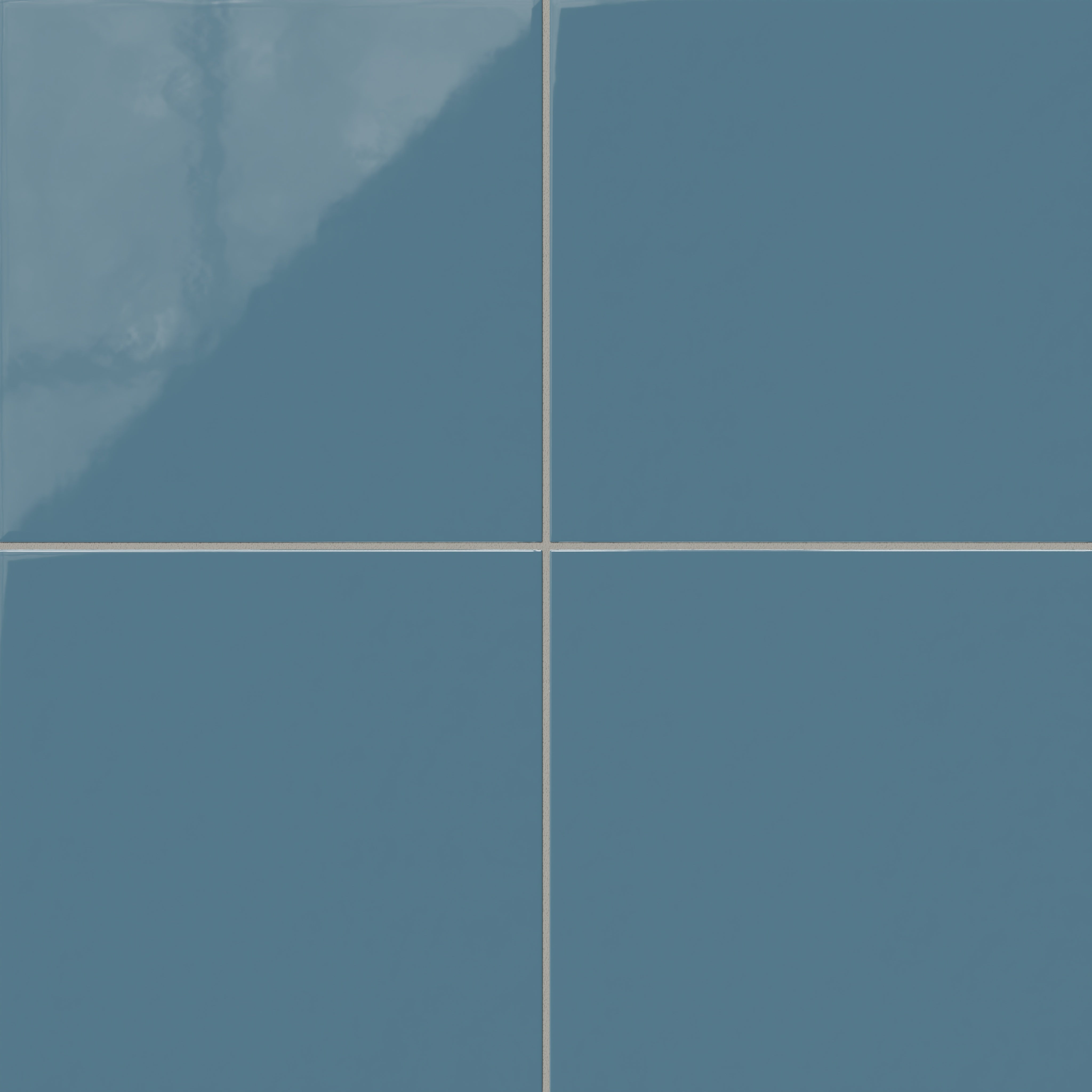 12x12 Natural Press Ceramic Tile in Azurite Gloss