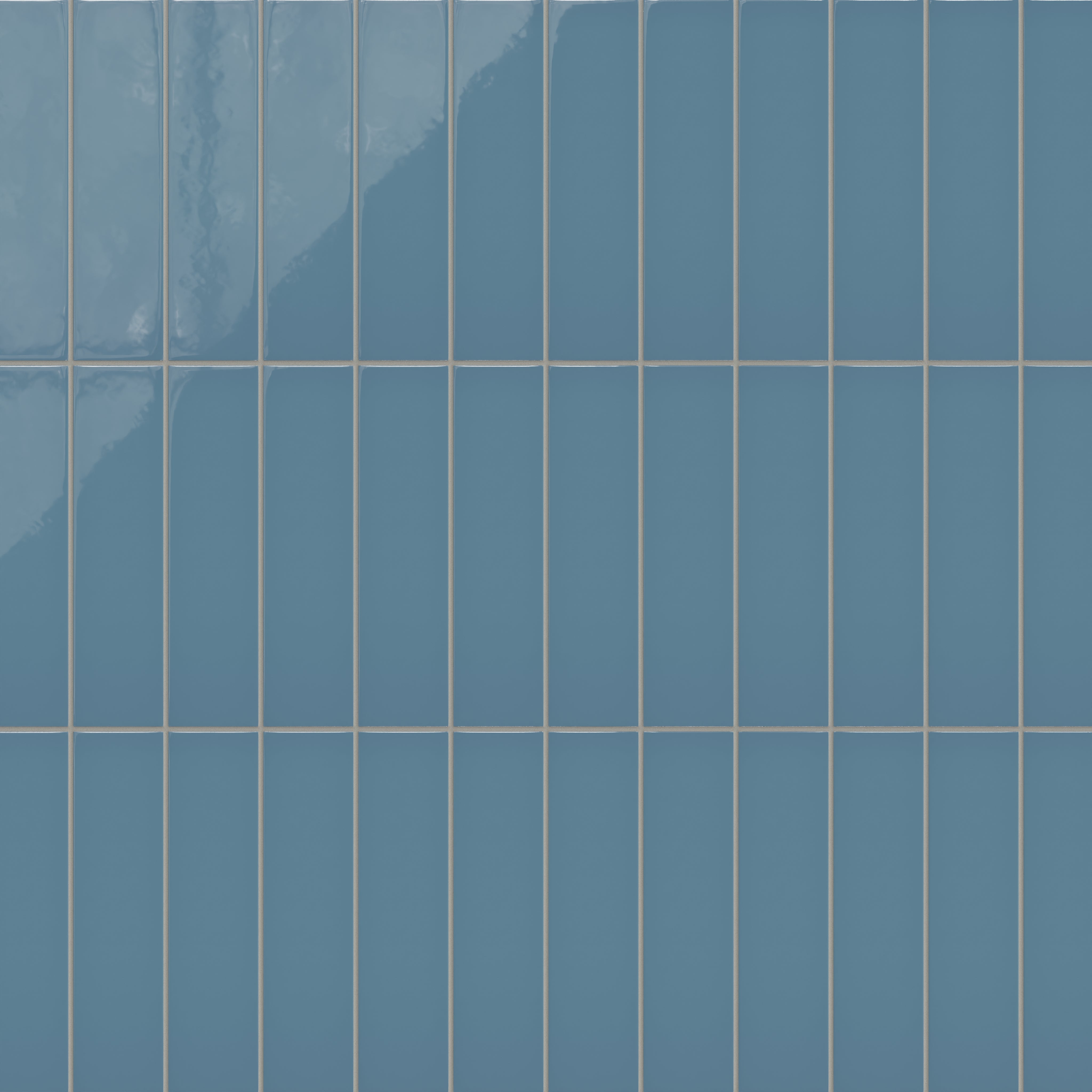3x12 Natural Press Ceramic Tile in Azurite Gloss