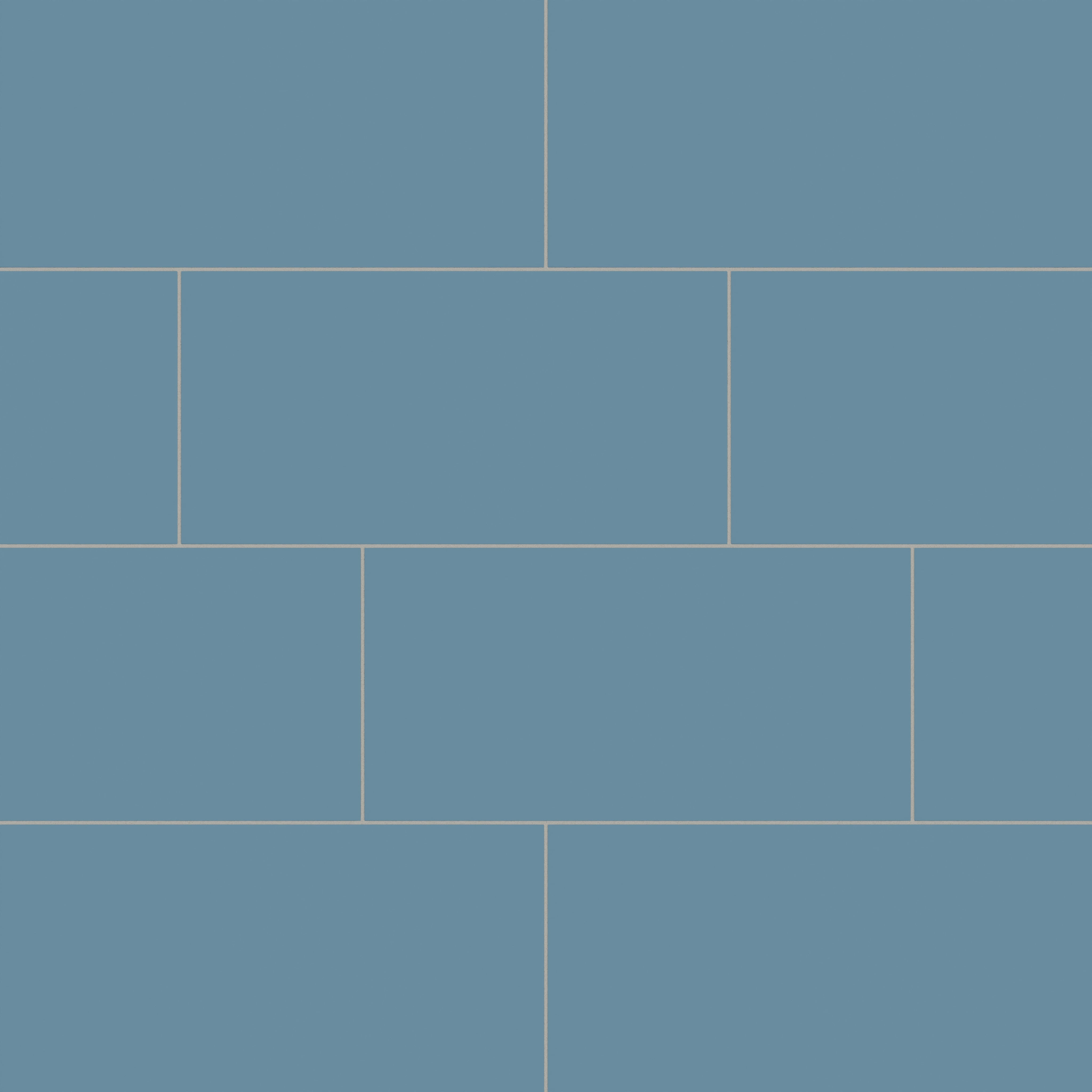 12x24 Natural Press Ceramic Tile in Azurite Matte