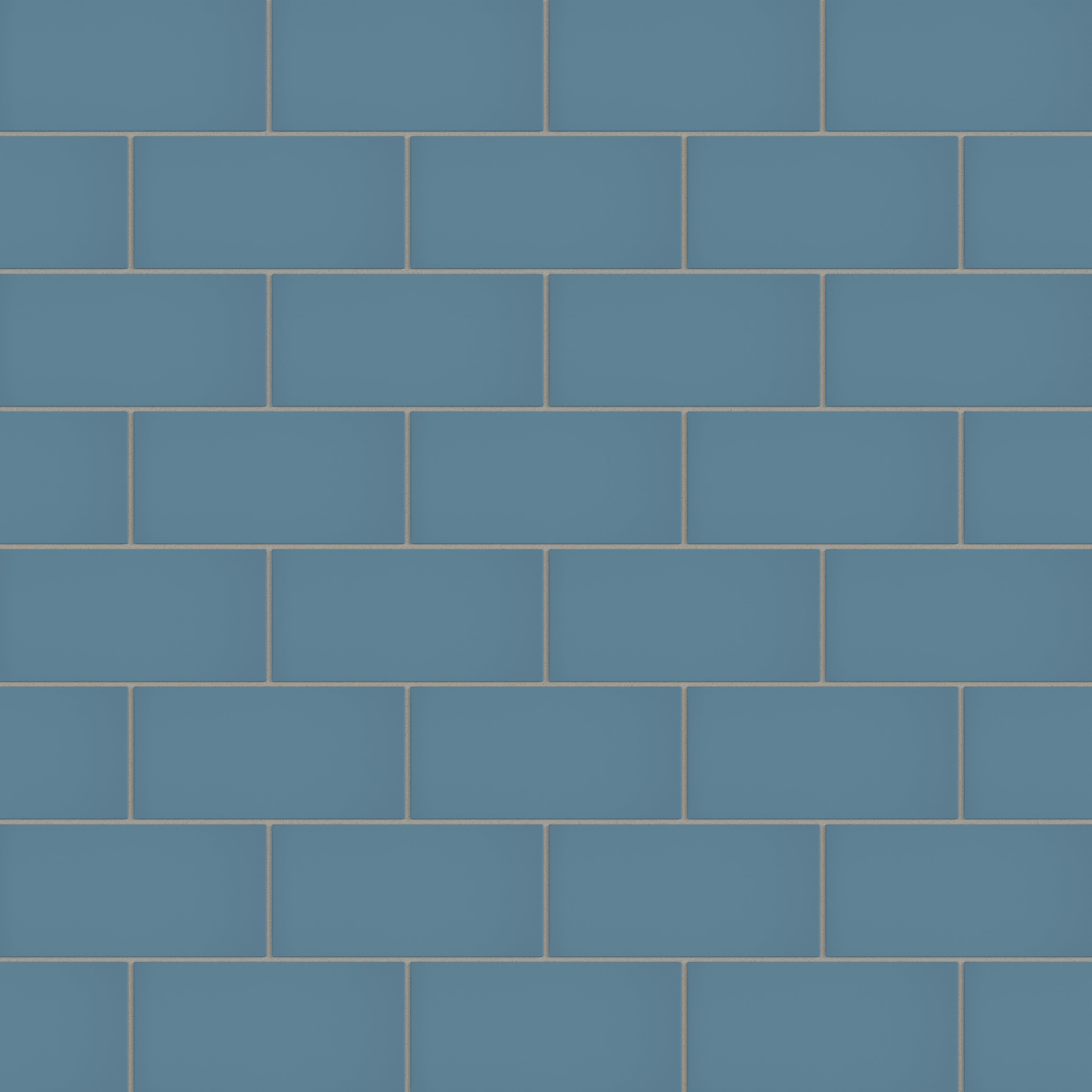 4x8 Natural Press Ceramic Tile in Azurite Matte