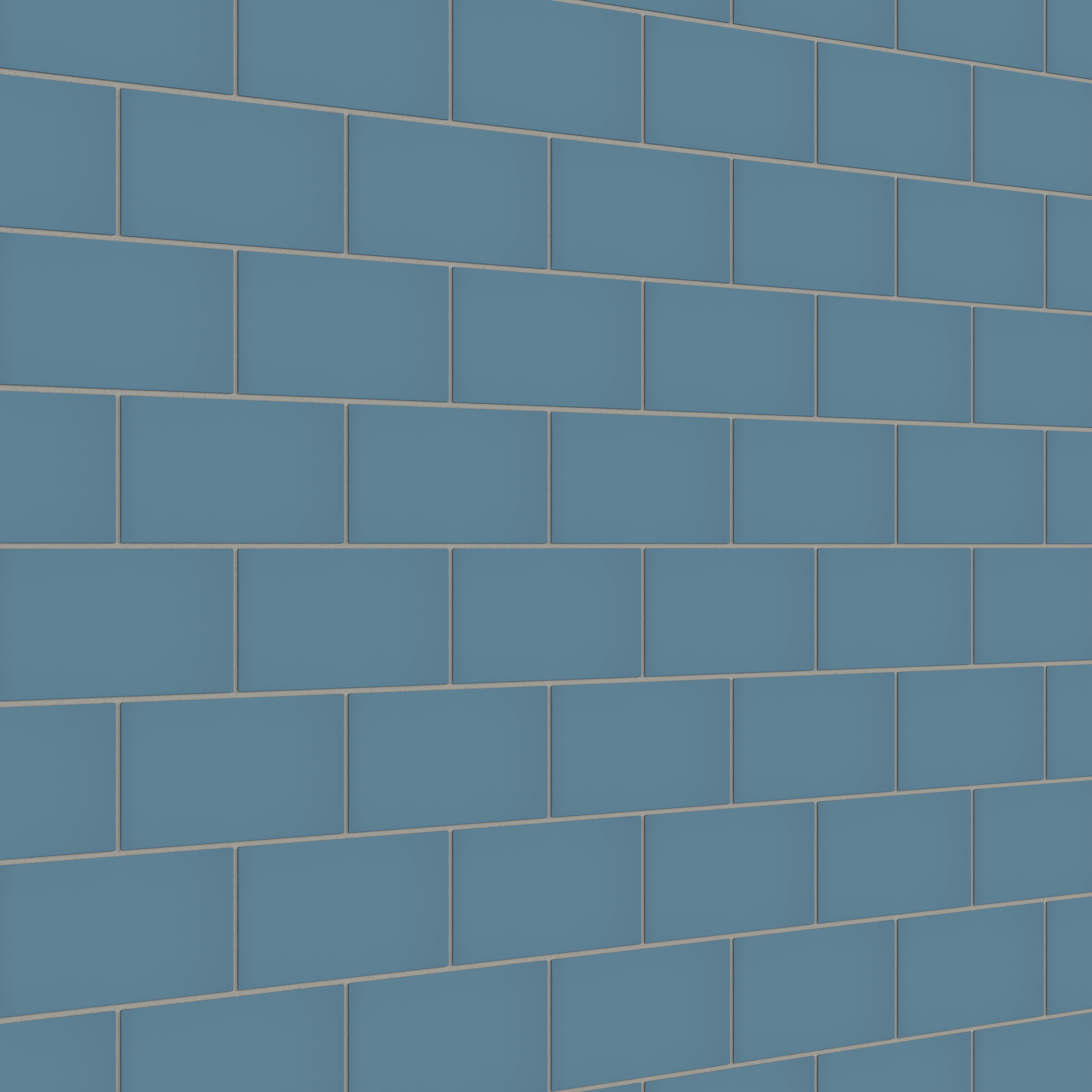 4x8 Natural Press Ceramic Tile in Azurite Matte