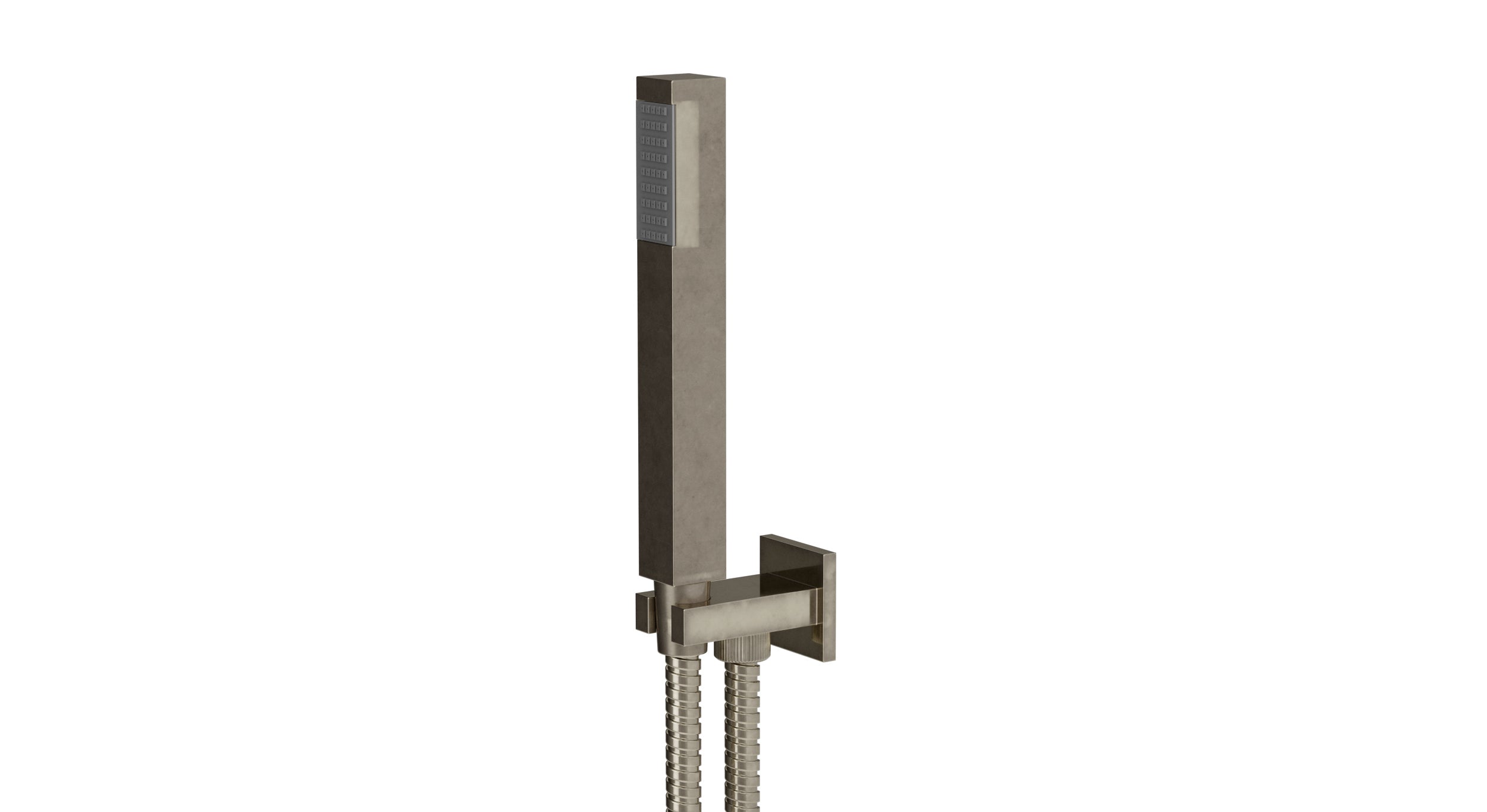 Flatiron Wall Elbow with Hook Kit - Less Hand Shower in French Nickel