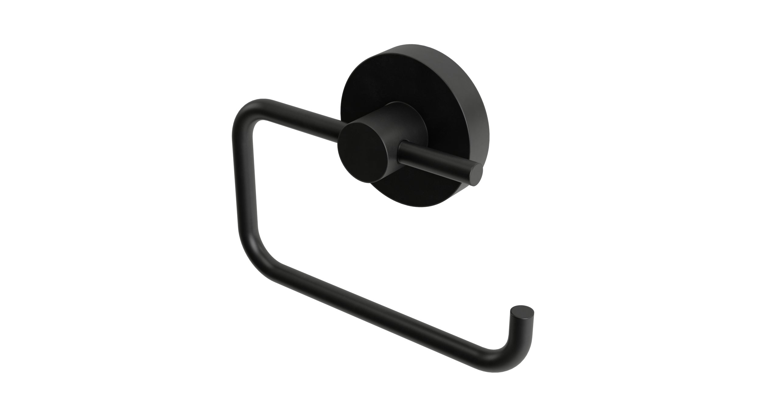 Flatiron Round Single Post Paper Holder in Oil Rubbed Bronze