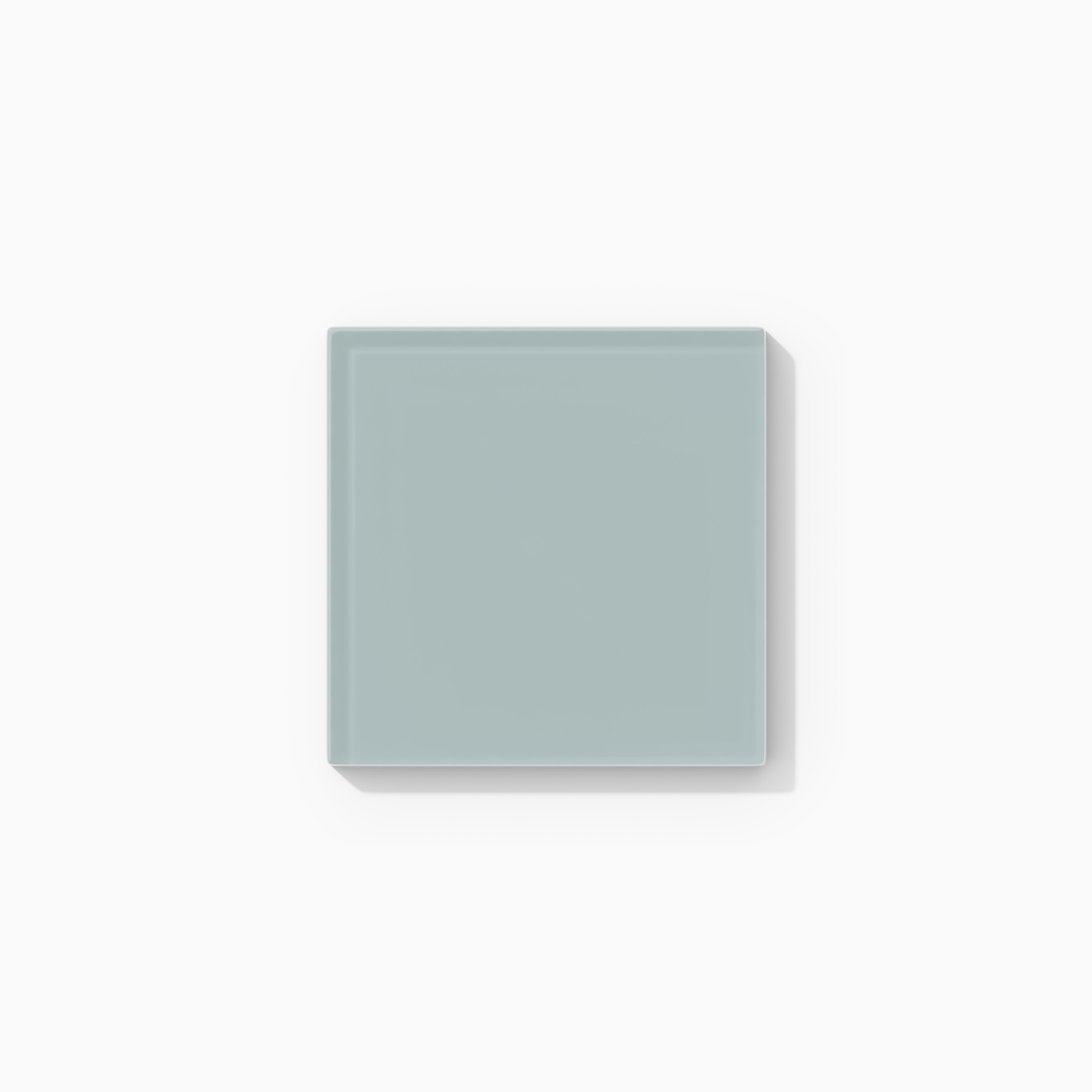 4x4 Glass Tile in Great Blue Heron Gloss