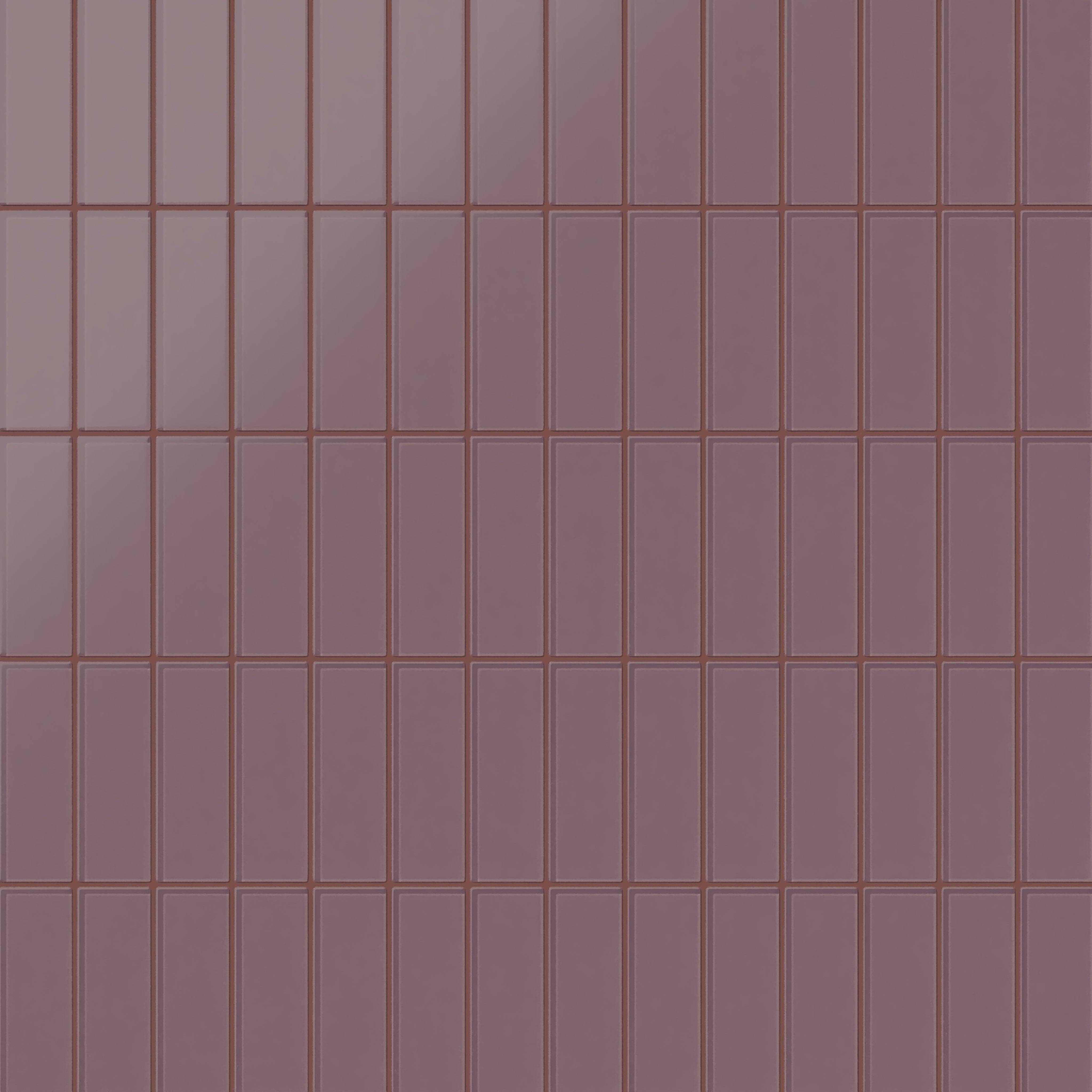 2x6 Glass Tile in Crane Matte