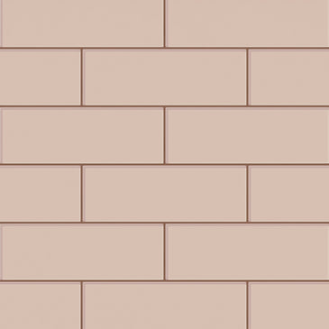 4x12 Glass Tile in Rosy Finch Gloss