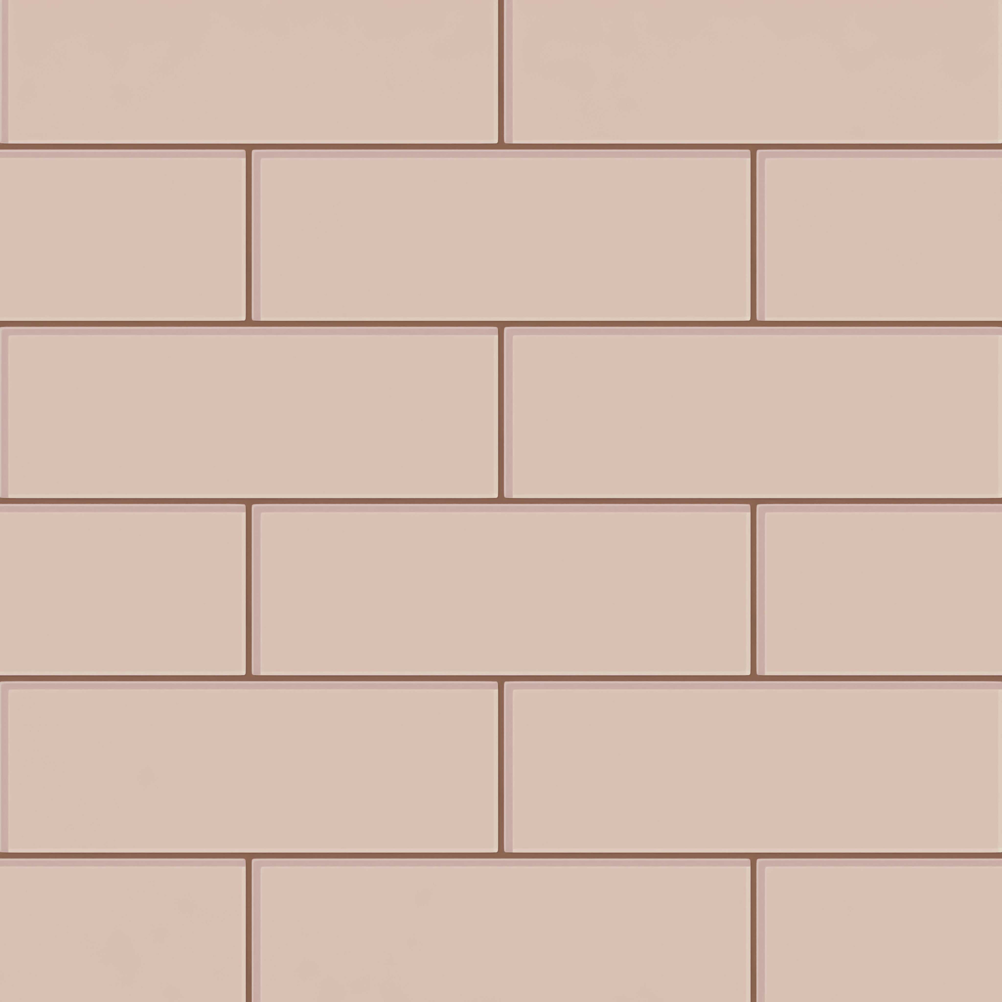 4x12 Glass Tile in Rosy Finch Gloss