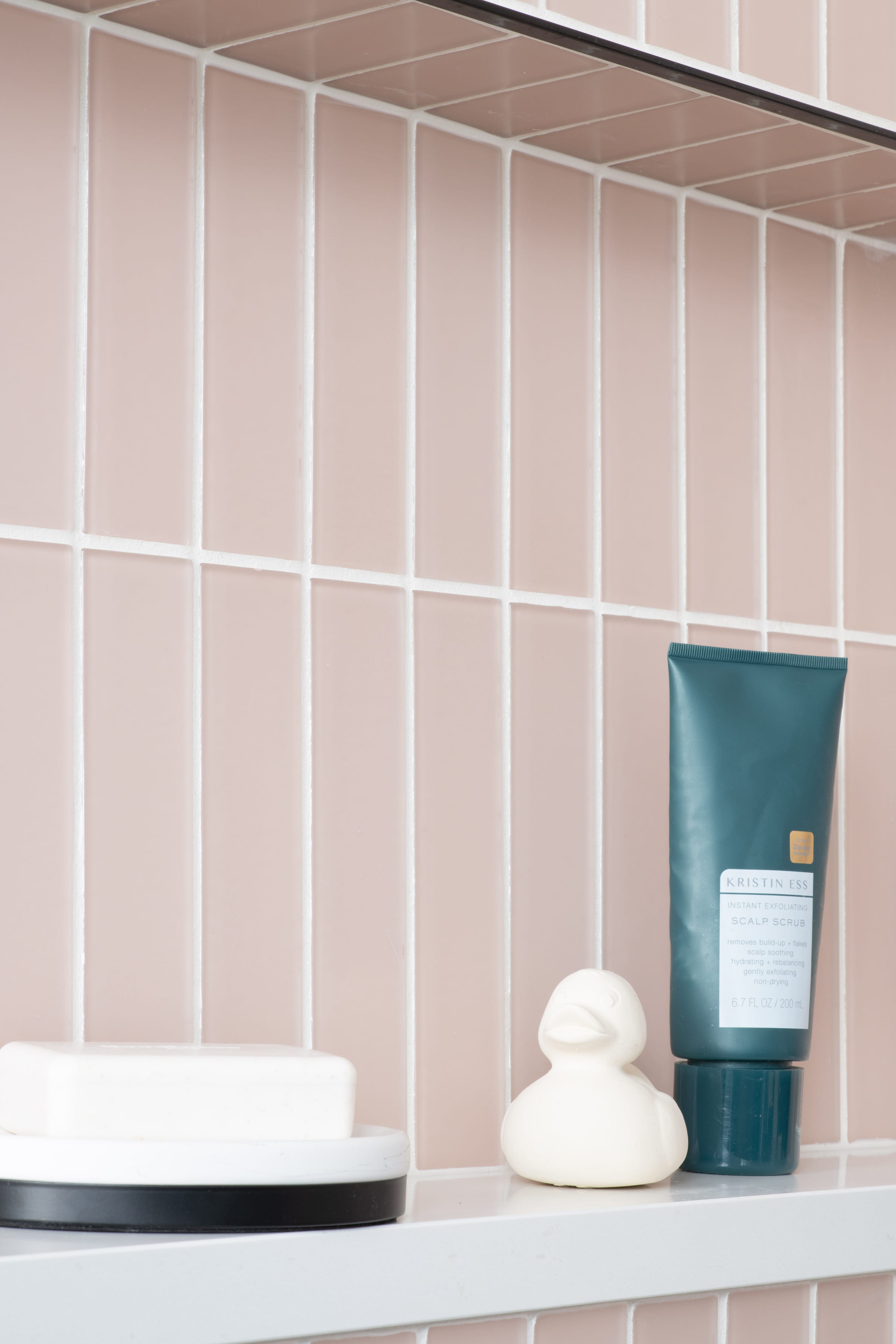 2x12 Glass Tile in Rosy Finch Matte