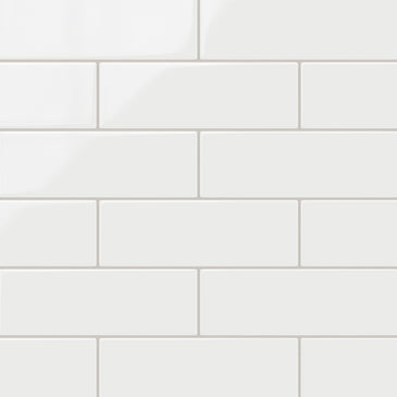 4x12 Original Ceramic Tile in Calcite Gloss