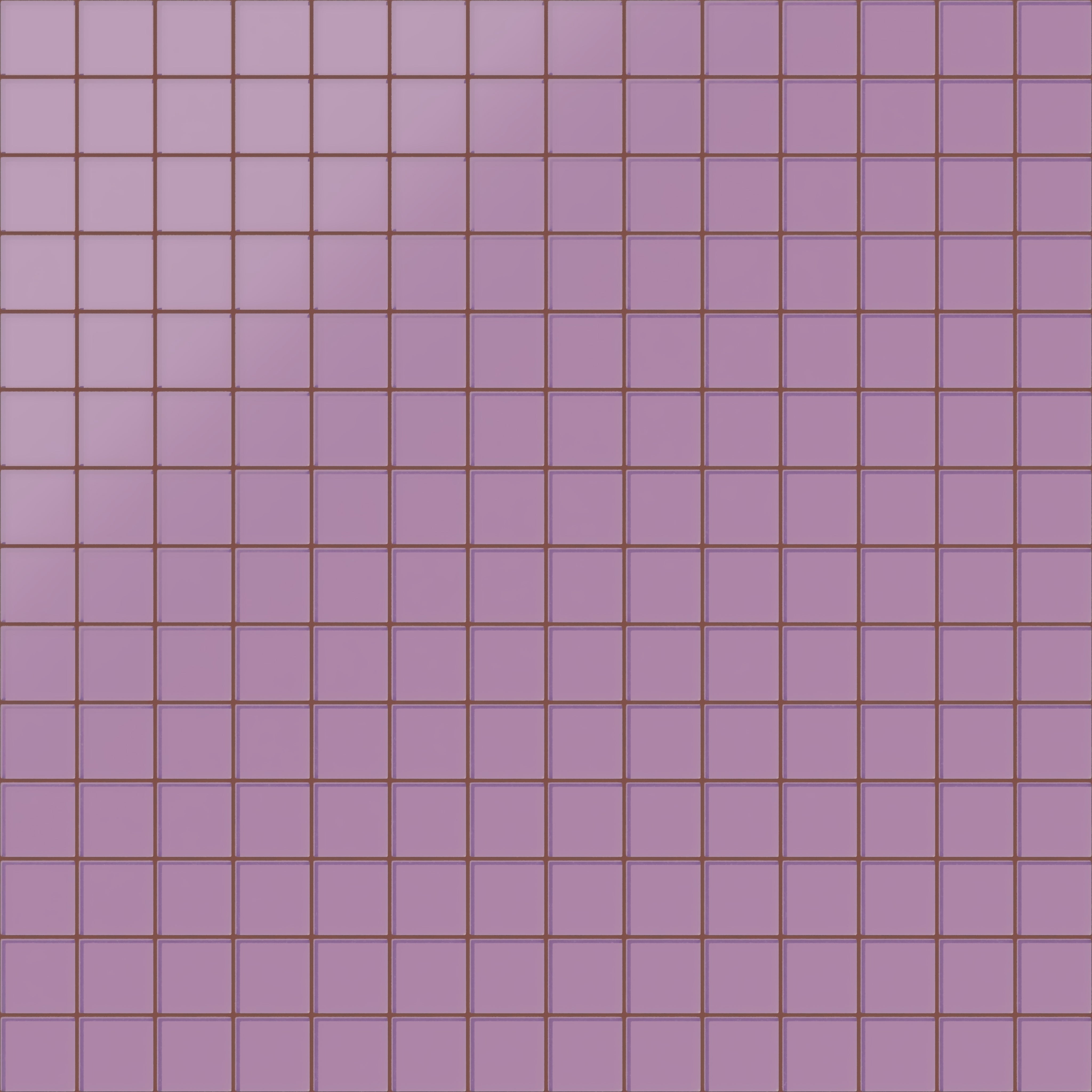 3x3 Straight Set Sheeted Glass Mosaic Tile in Waxbill Matte