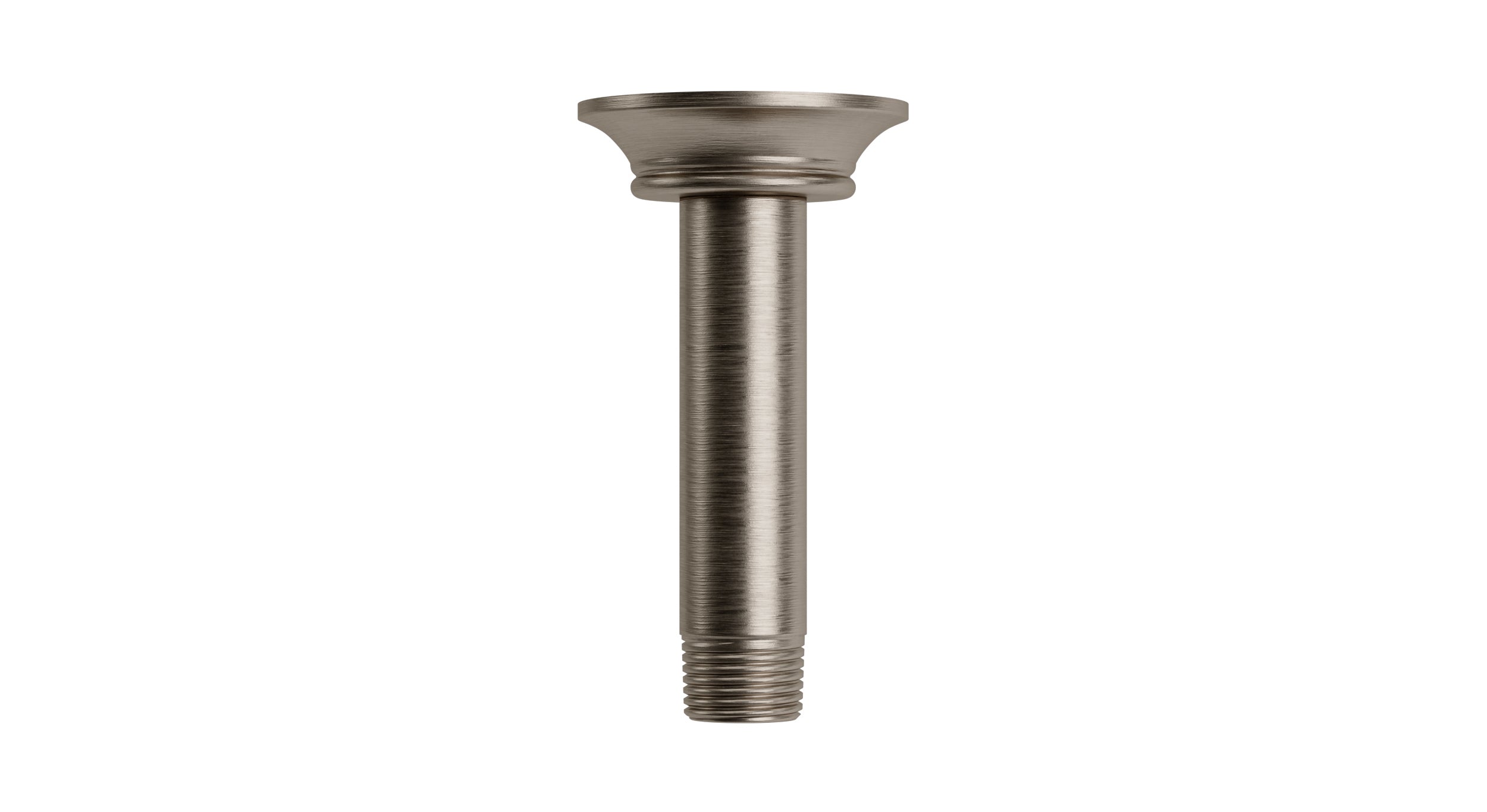 Emerson 4" Straight Shower Arm with Flange in Antique Nickel