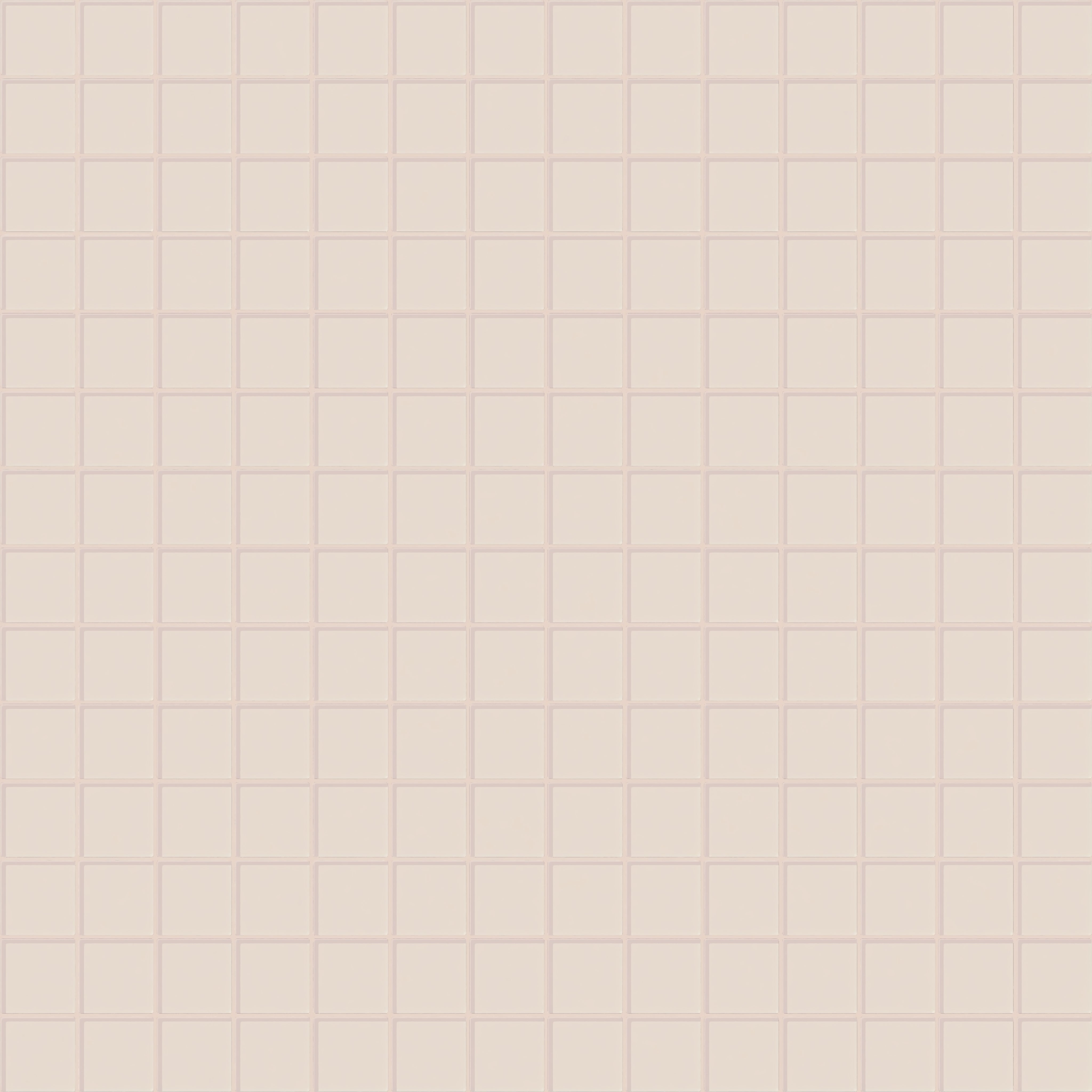 3x3 Straight Set Sheeted Glass Mosaic Tile in Sandpiper Gloss