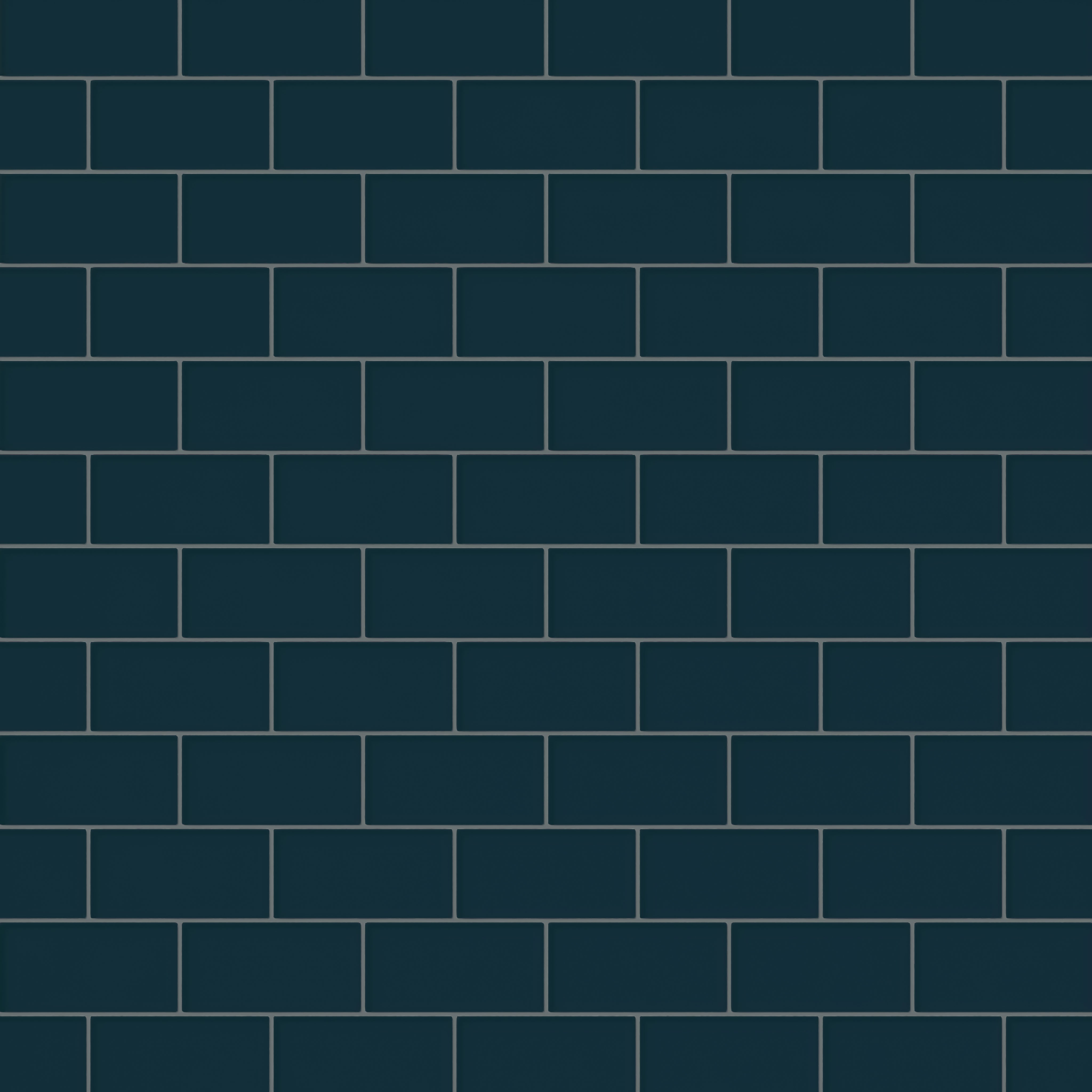 3x6 Glass Tile in Grackle Gloss