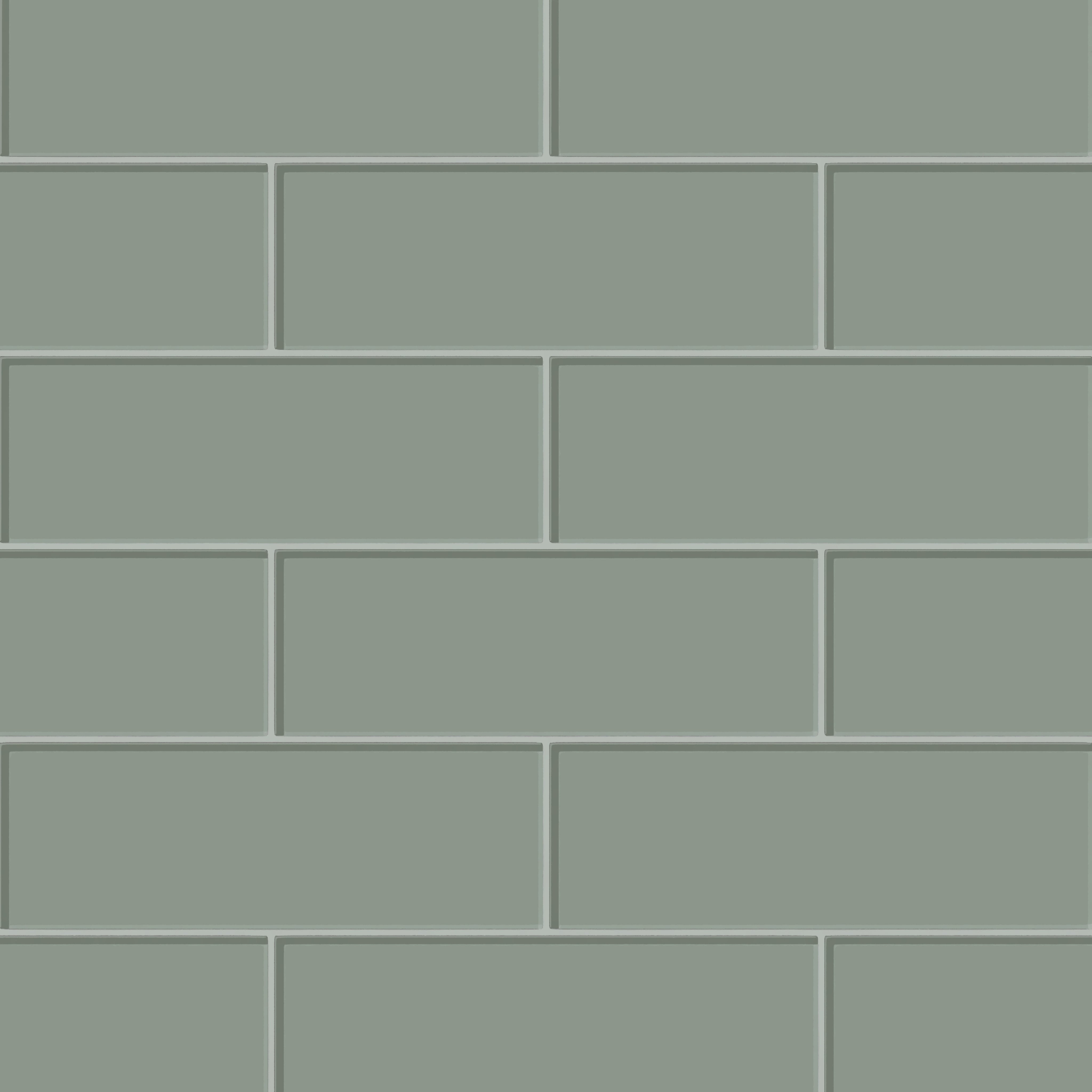 4x12 Glass Tile in Hummingbird Gloss