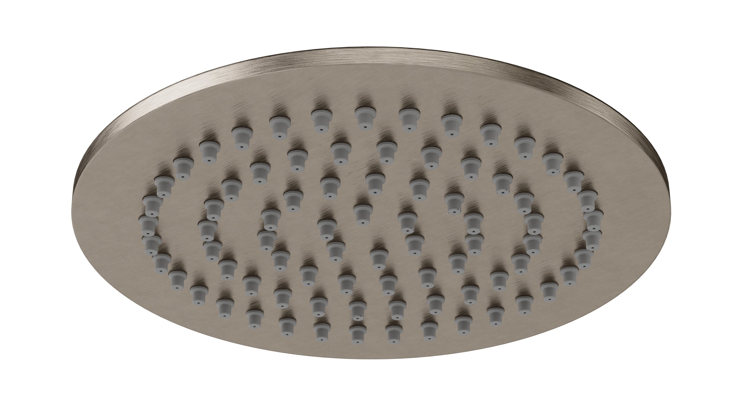 Shower 6" Flat Shower Head in Antique Nickel