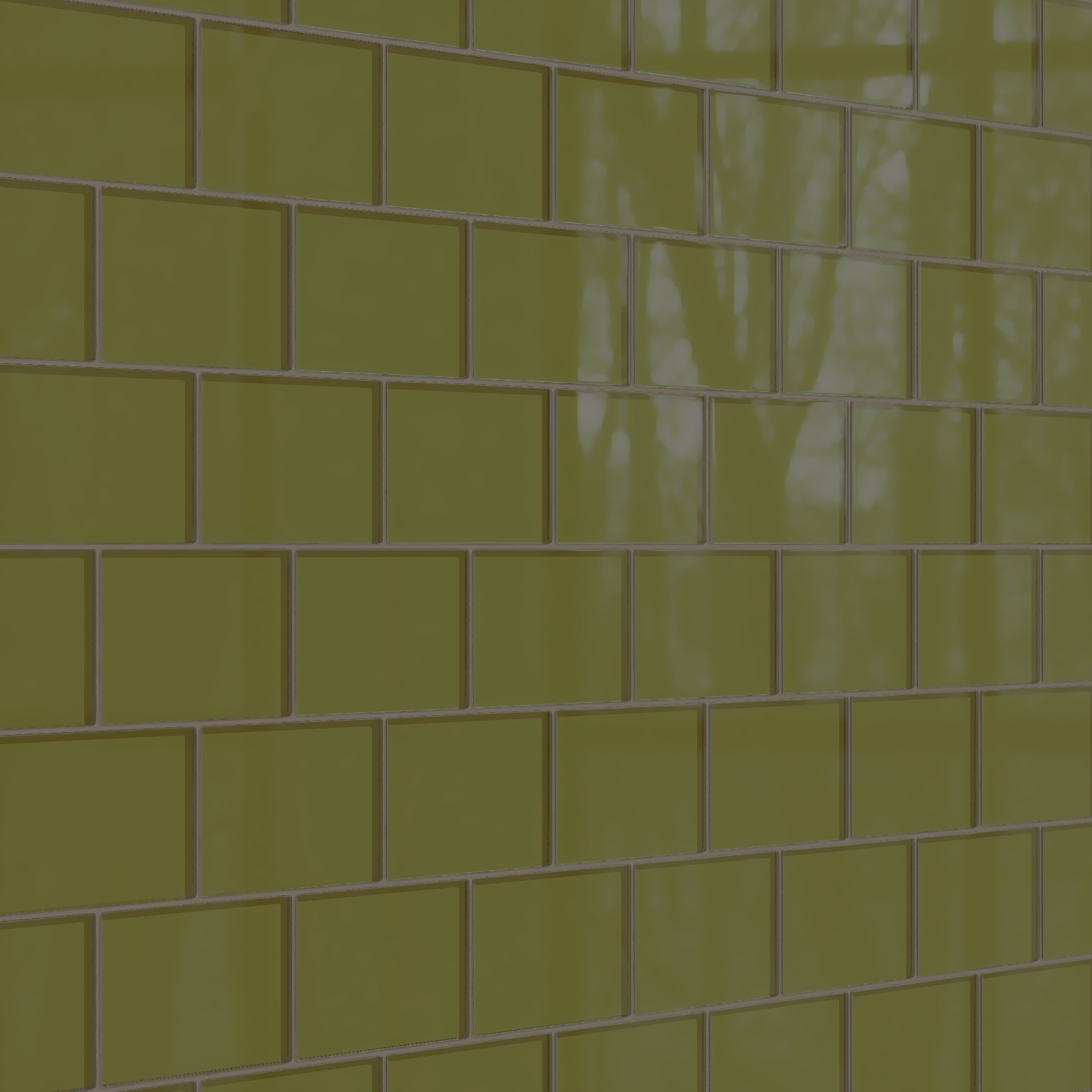 4x6 Glass Tile in Cormorant Gloss