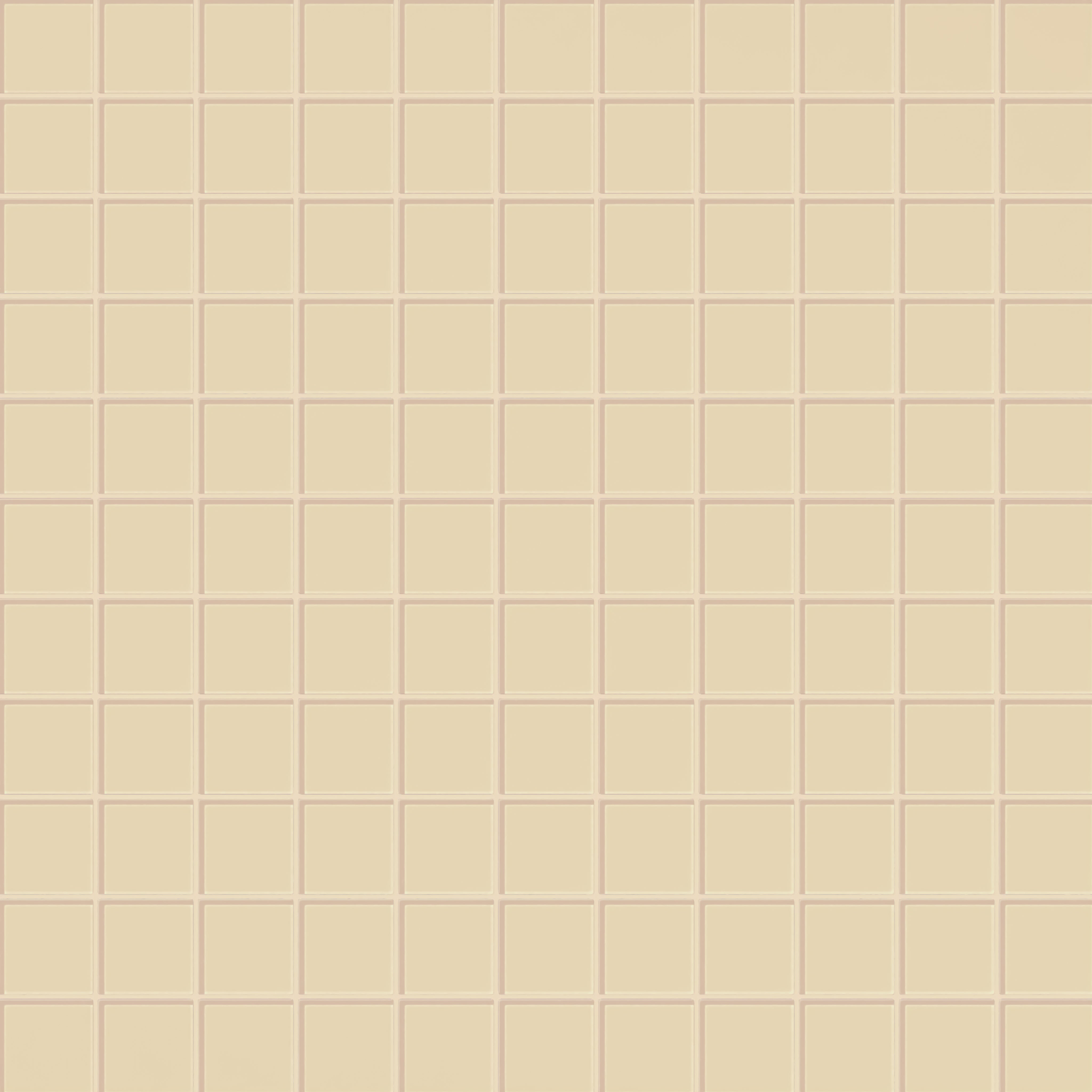 3x3 Straight Set Sheeted Glass Mosaic Tile in Chickadee Gloss