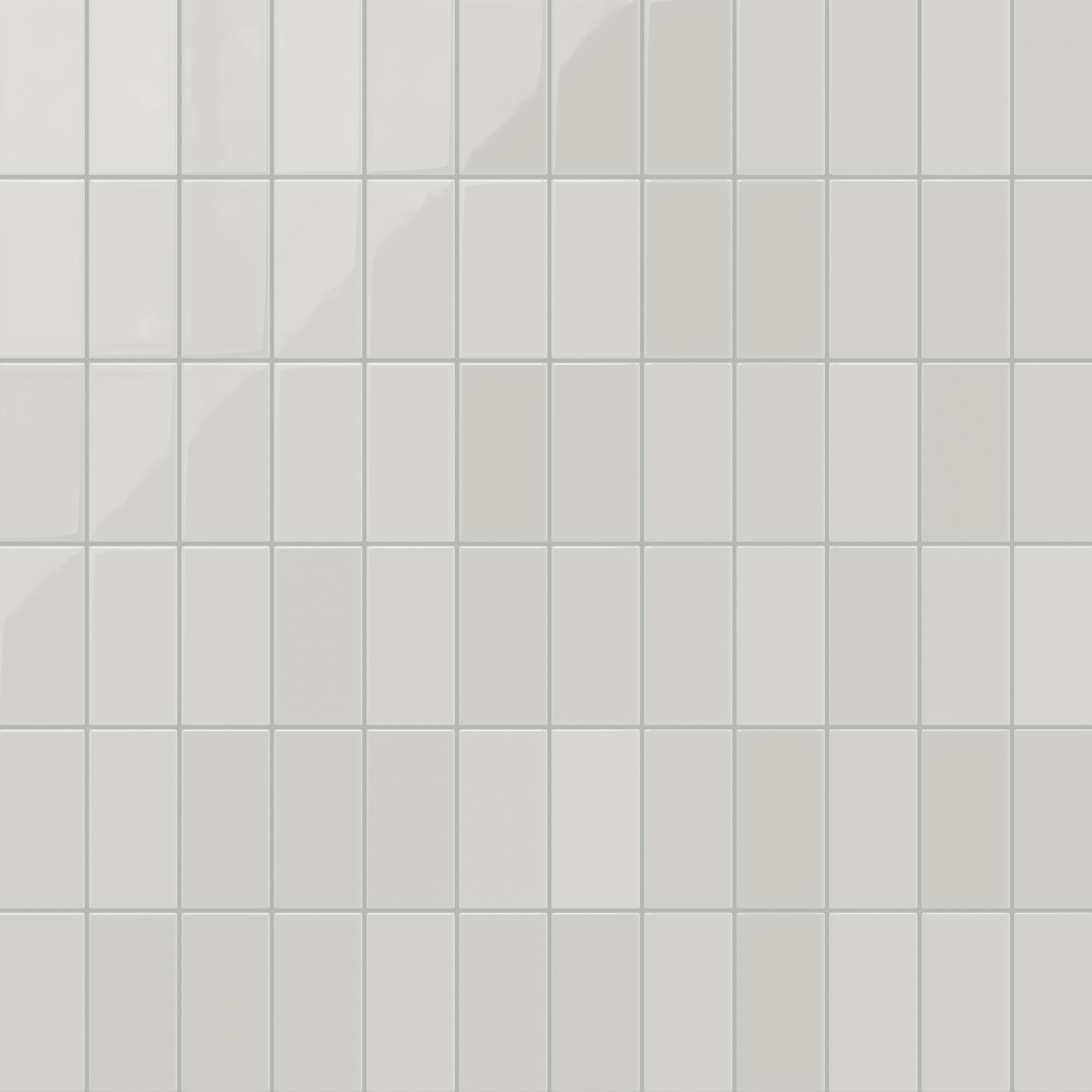3x6 Natural Press Ceramic Tile in Cloud Cover Gloss