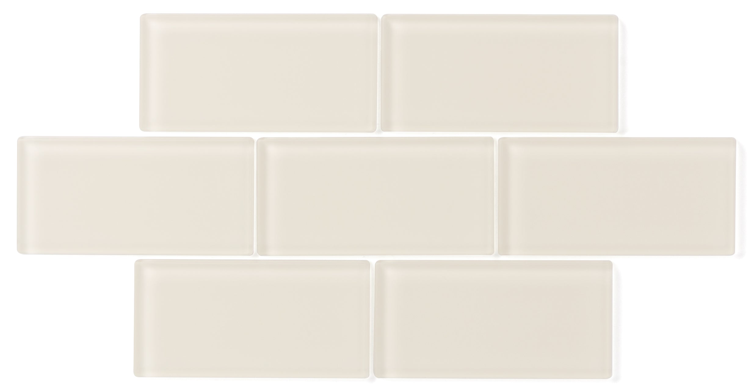 1x4 Herringbone Sheeted Glass Mosaic Tile in Sparrow Matte