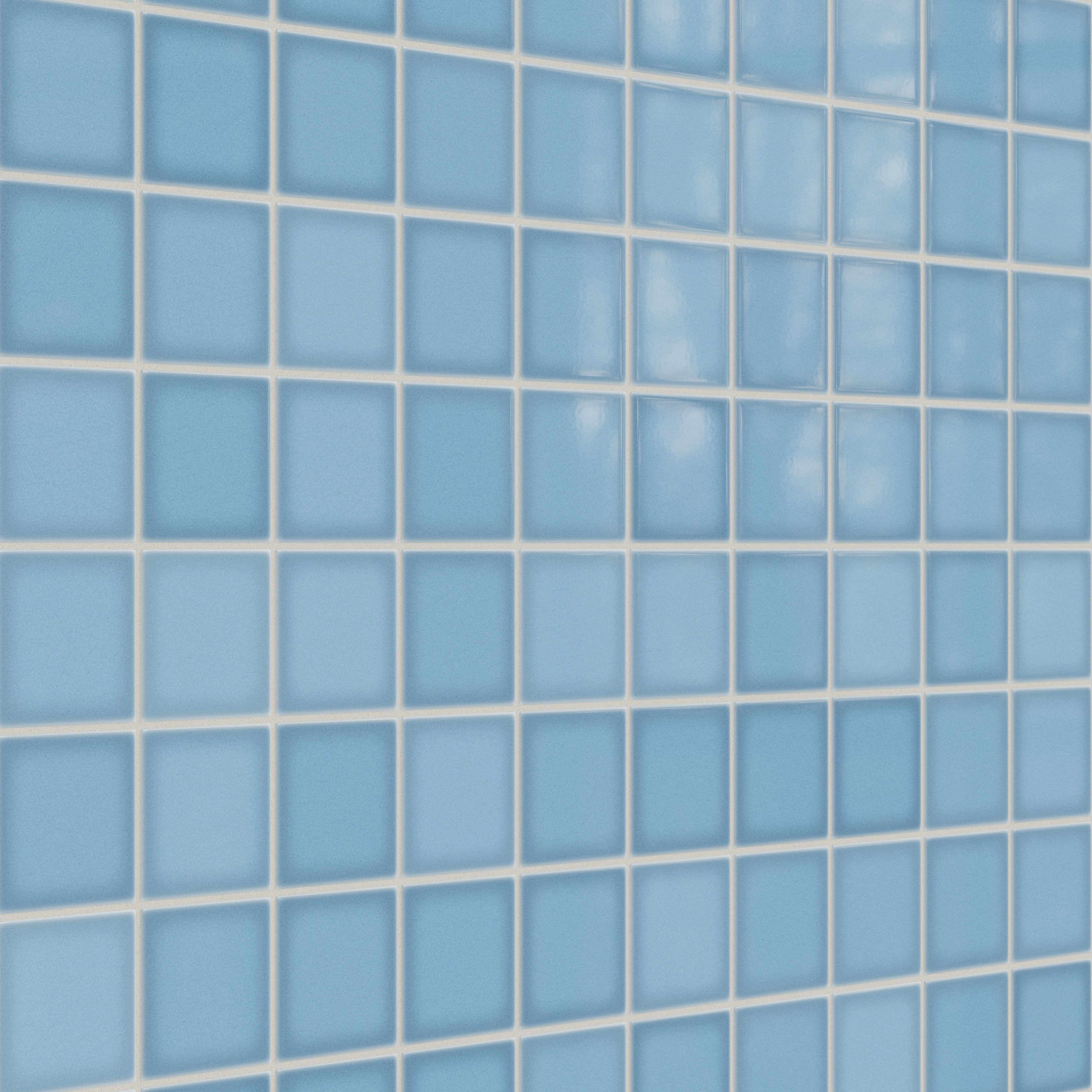 4x4 Original Ceramic Tile in Caribbean Sea Gloss