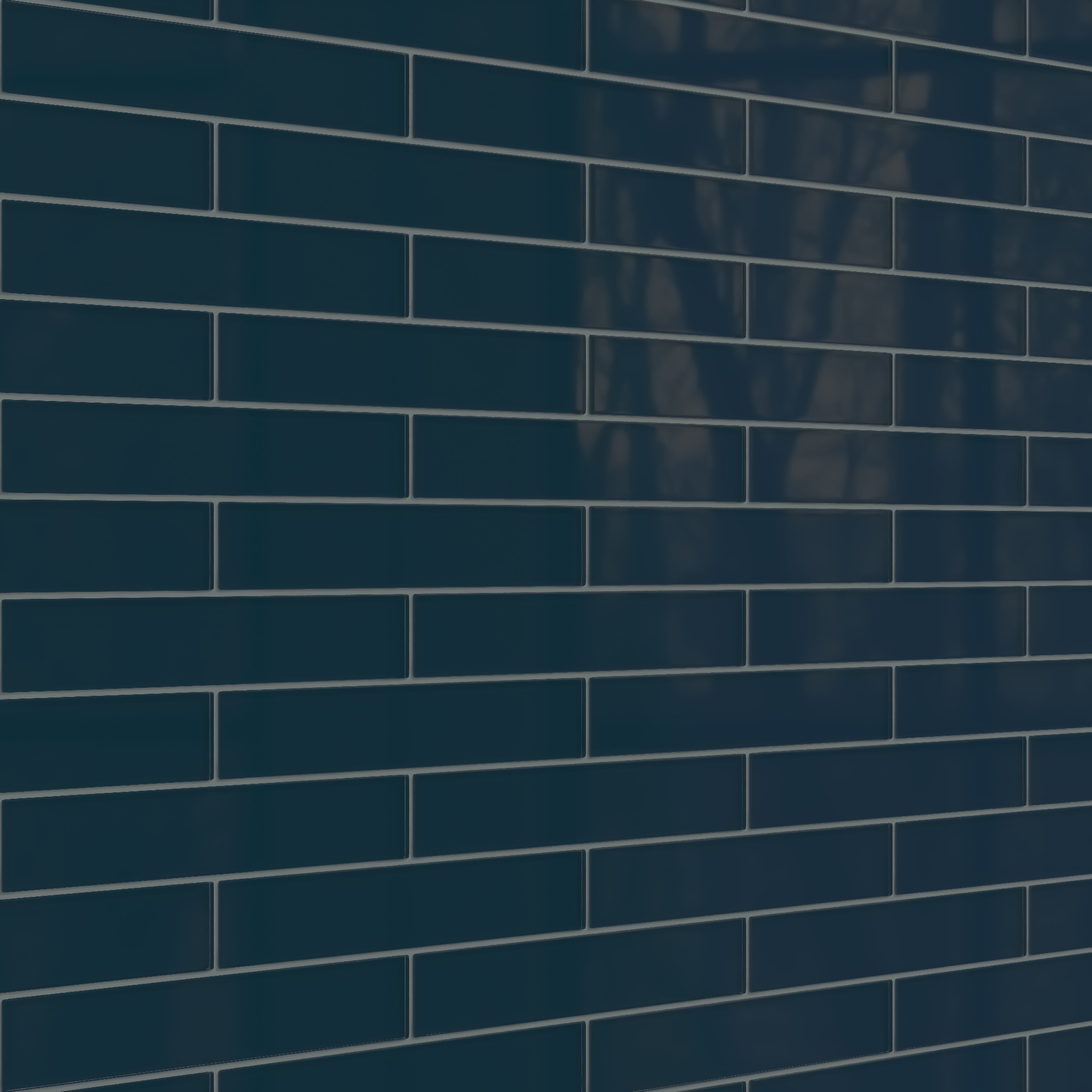 2x12 Glass Tile in Grackle Gloss