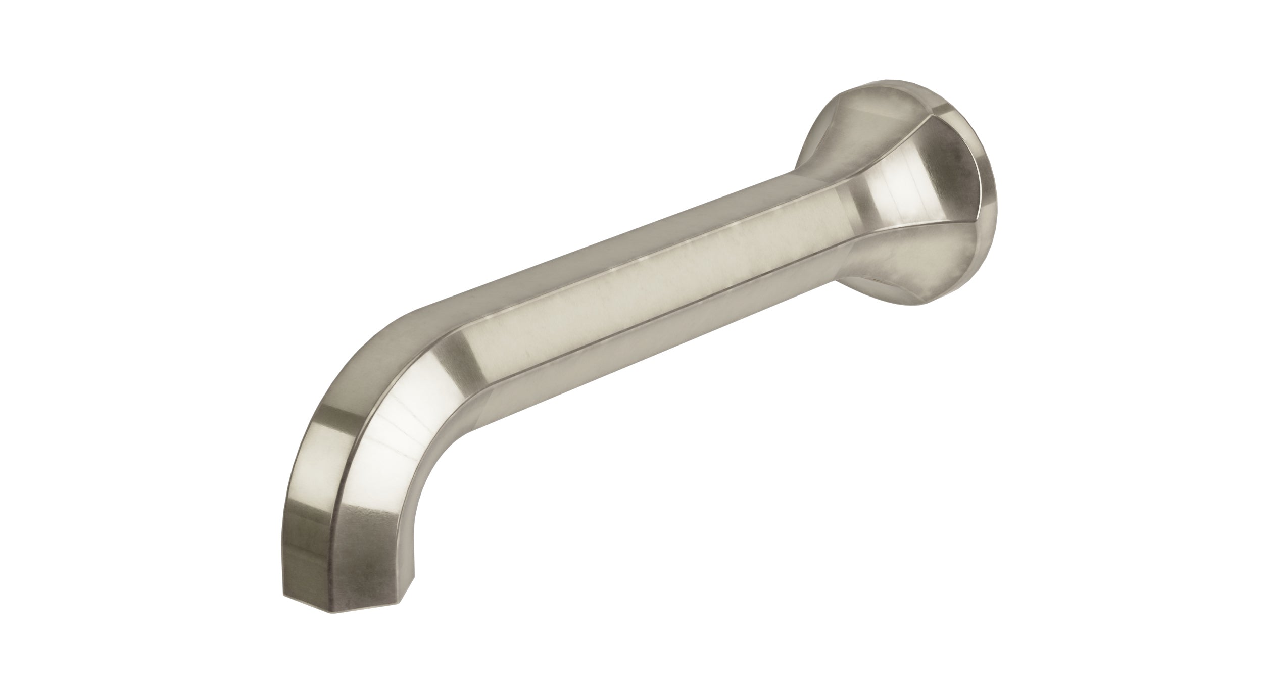 Emerson Wall Mount 8.25" Classic Spout in French Nickel