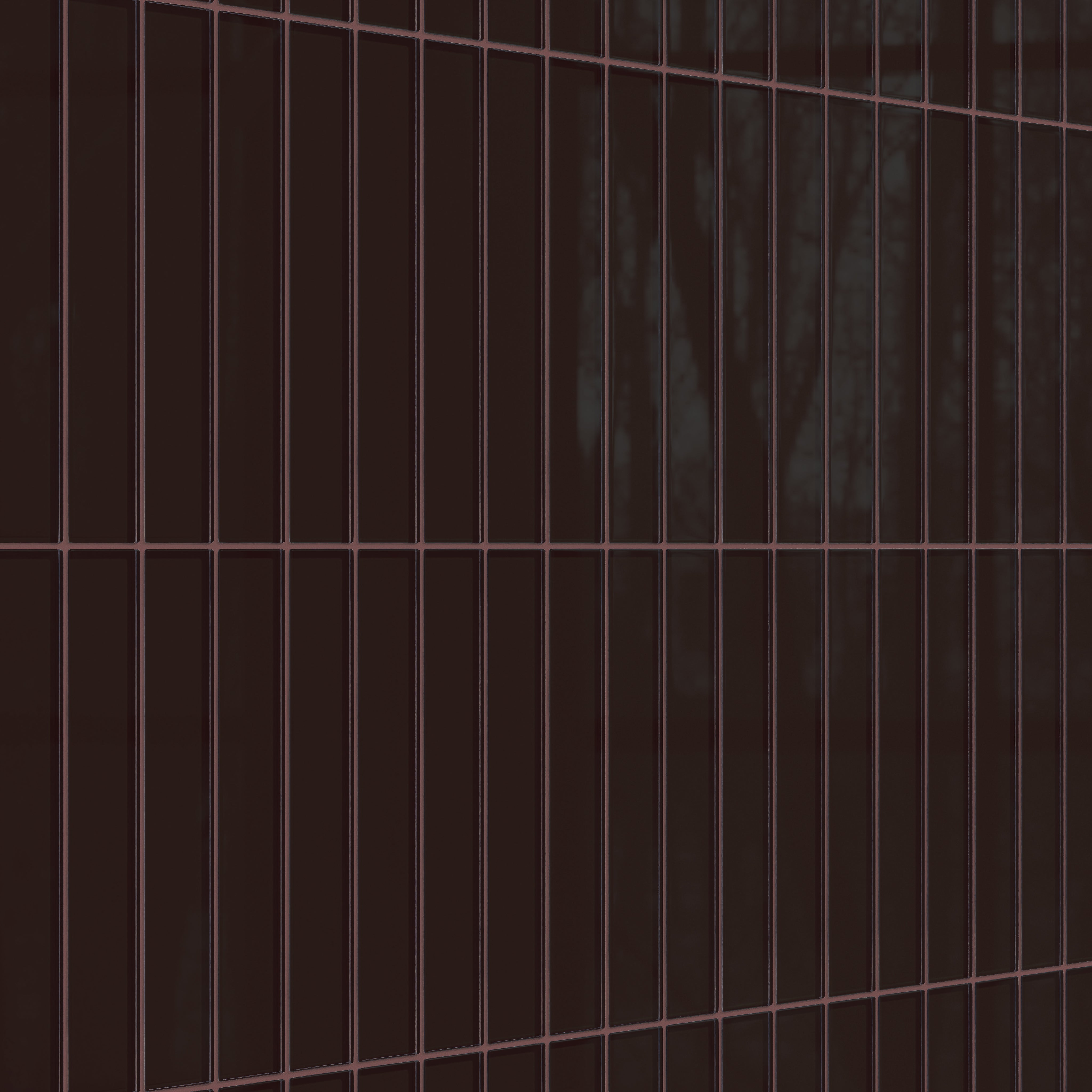 2x12 Glass Tile in Nighthawk Gloss