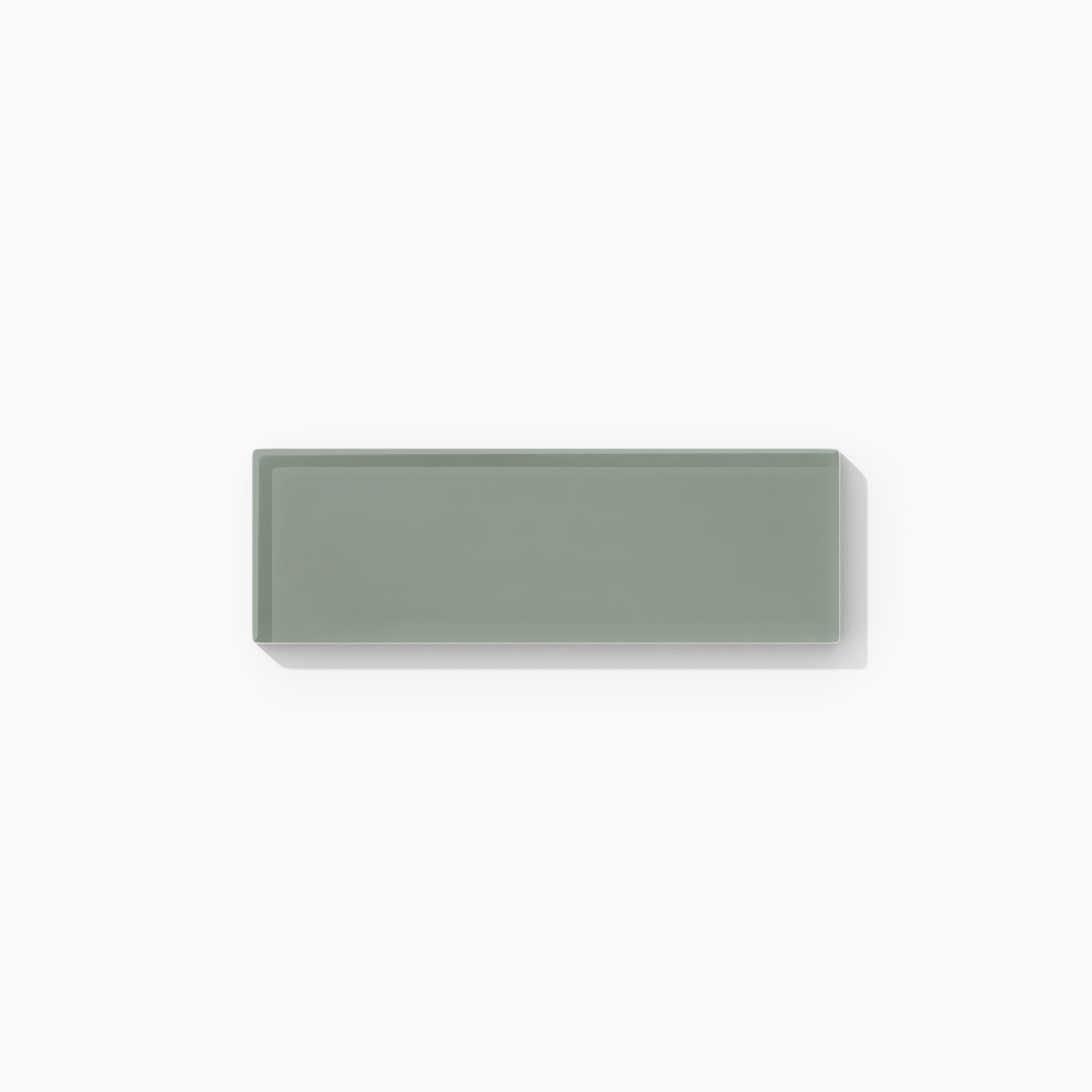 2x6 Glass Tile in Hummingbird Matte