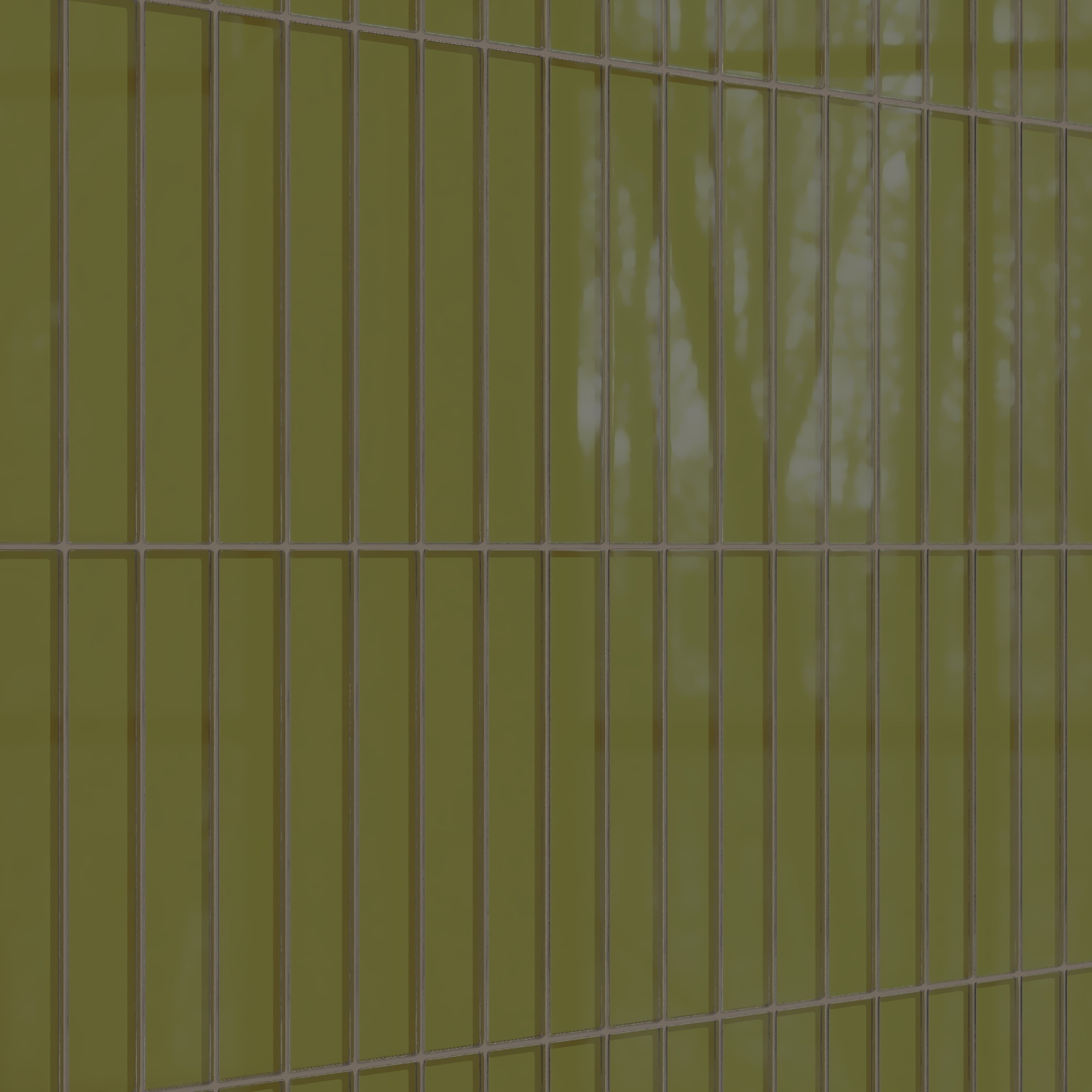 2x12 Glass Tile in Cormorant Gloss