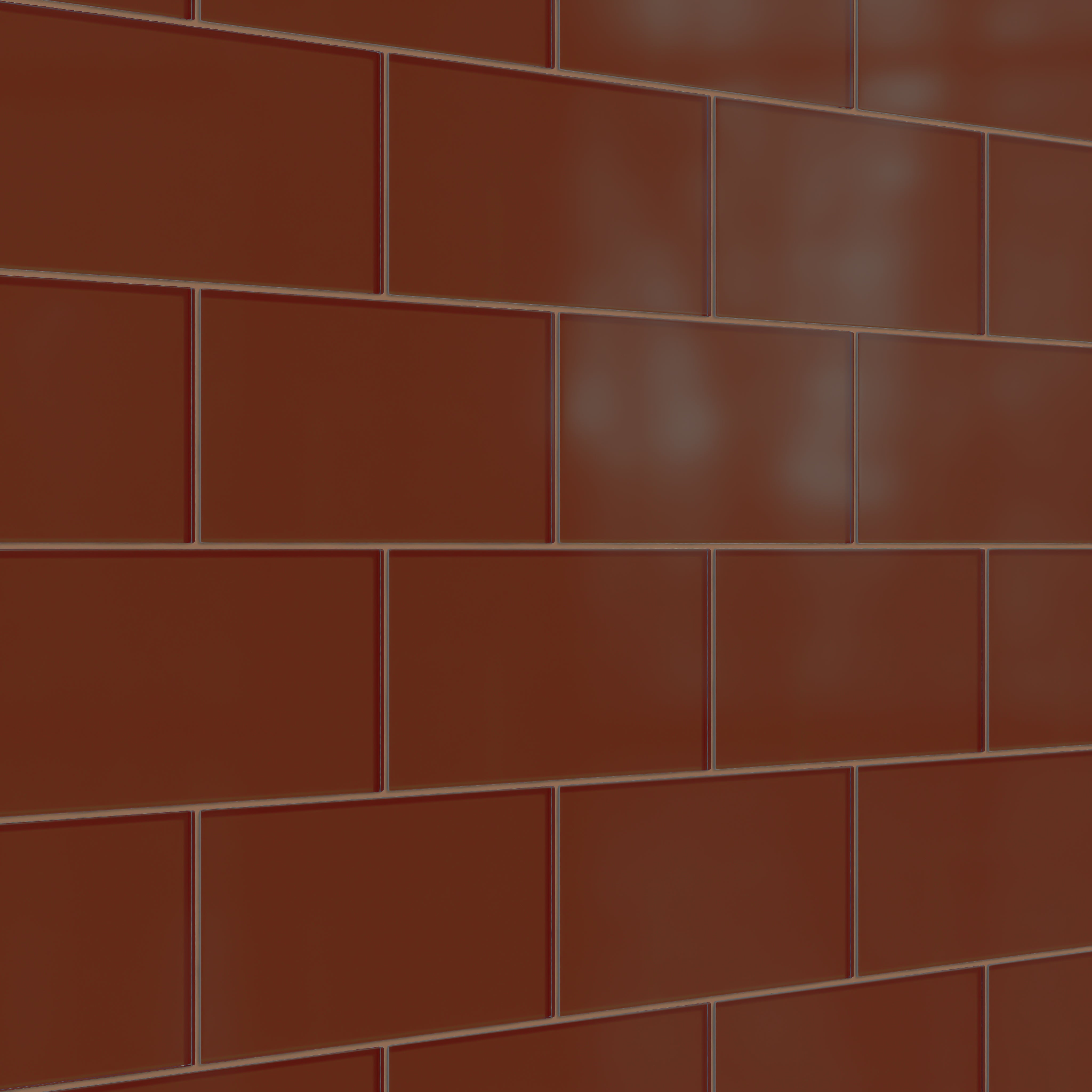 6x12 Glass Tile in Pheasant Matte