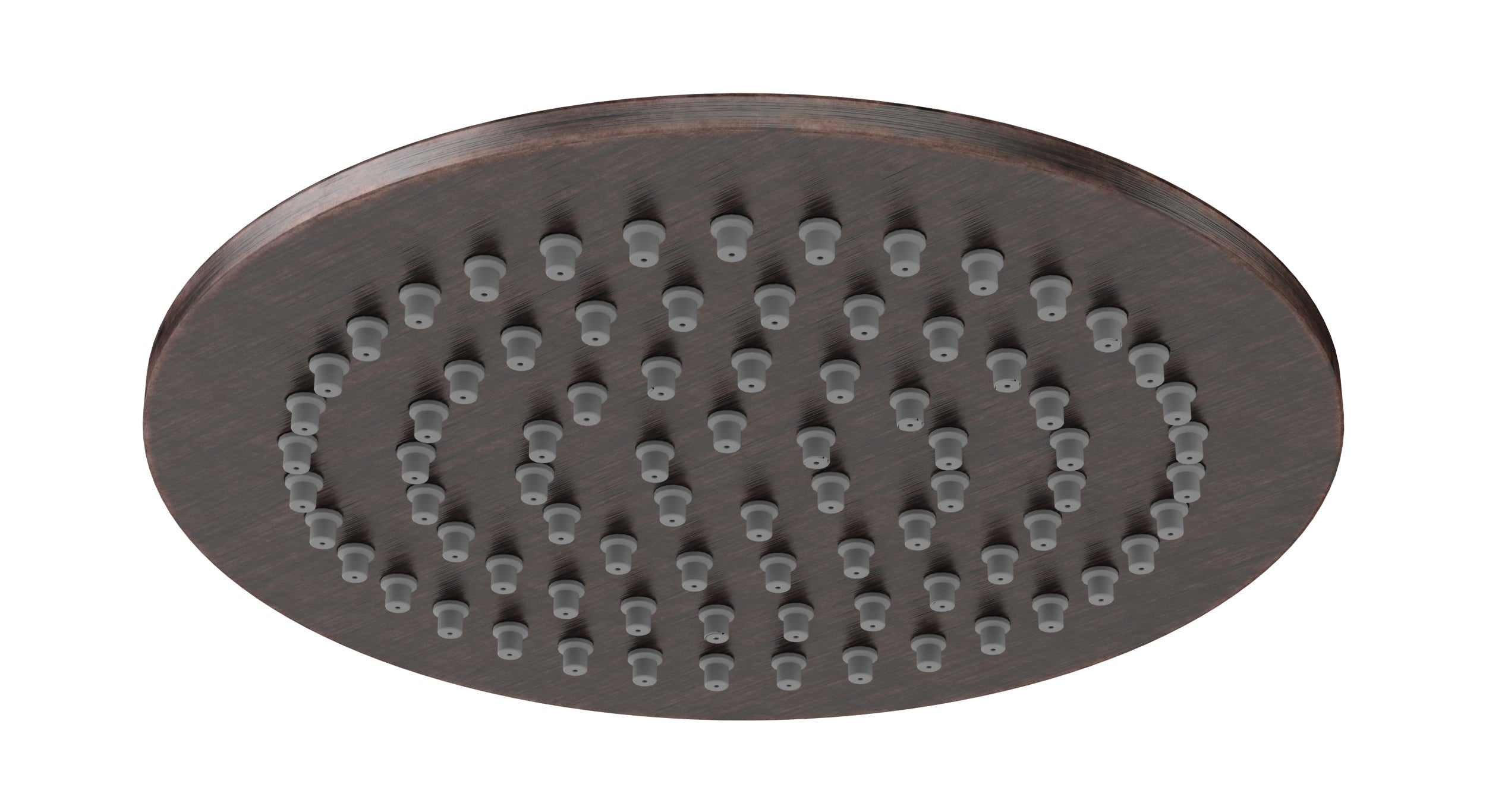 Shower 6" Flat Shower Head in Antique Bronze