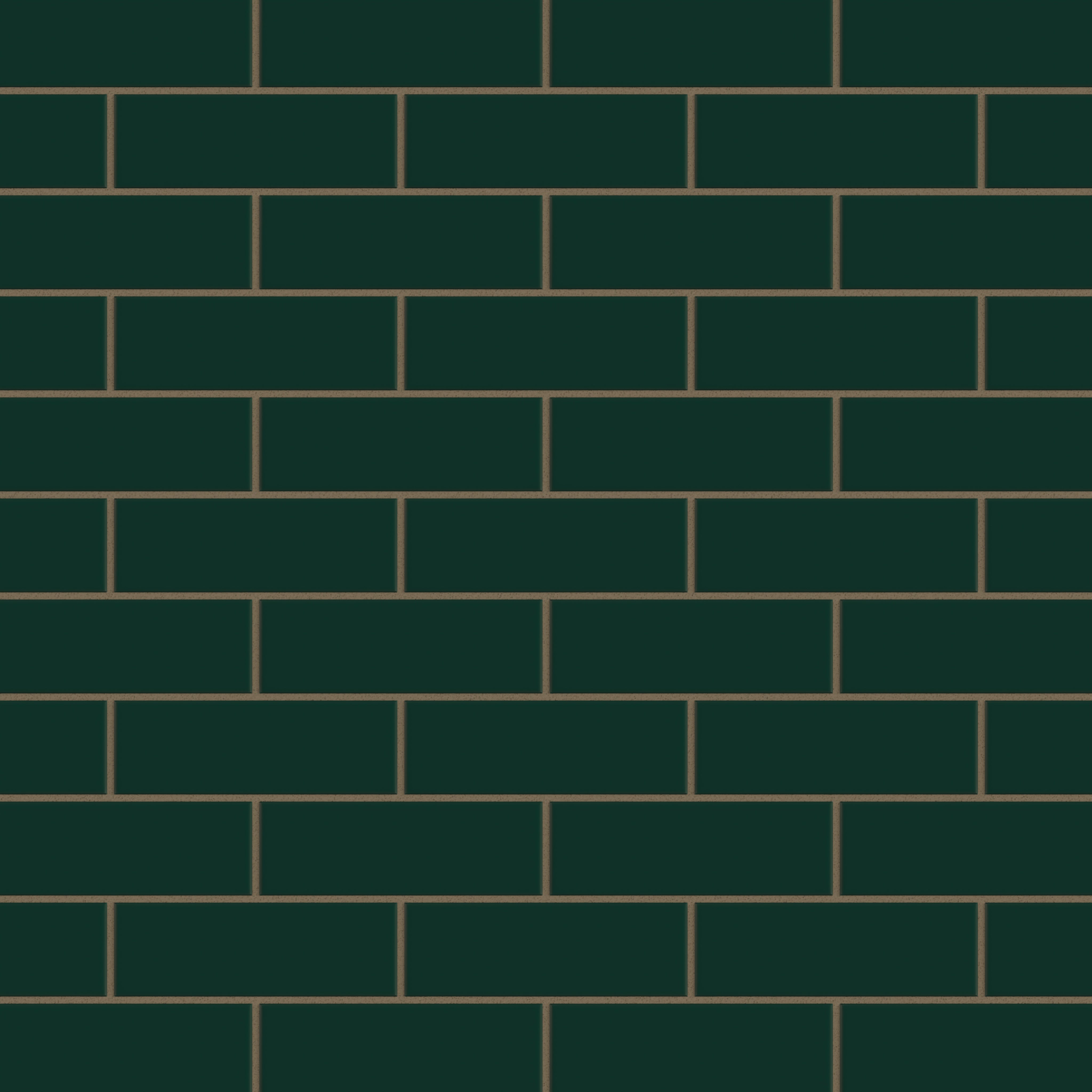 2x6 Original Ceramic Tile in Evergreen Matte