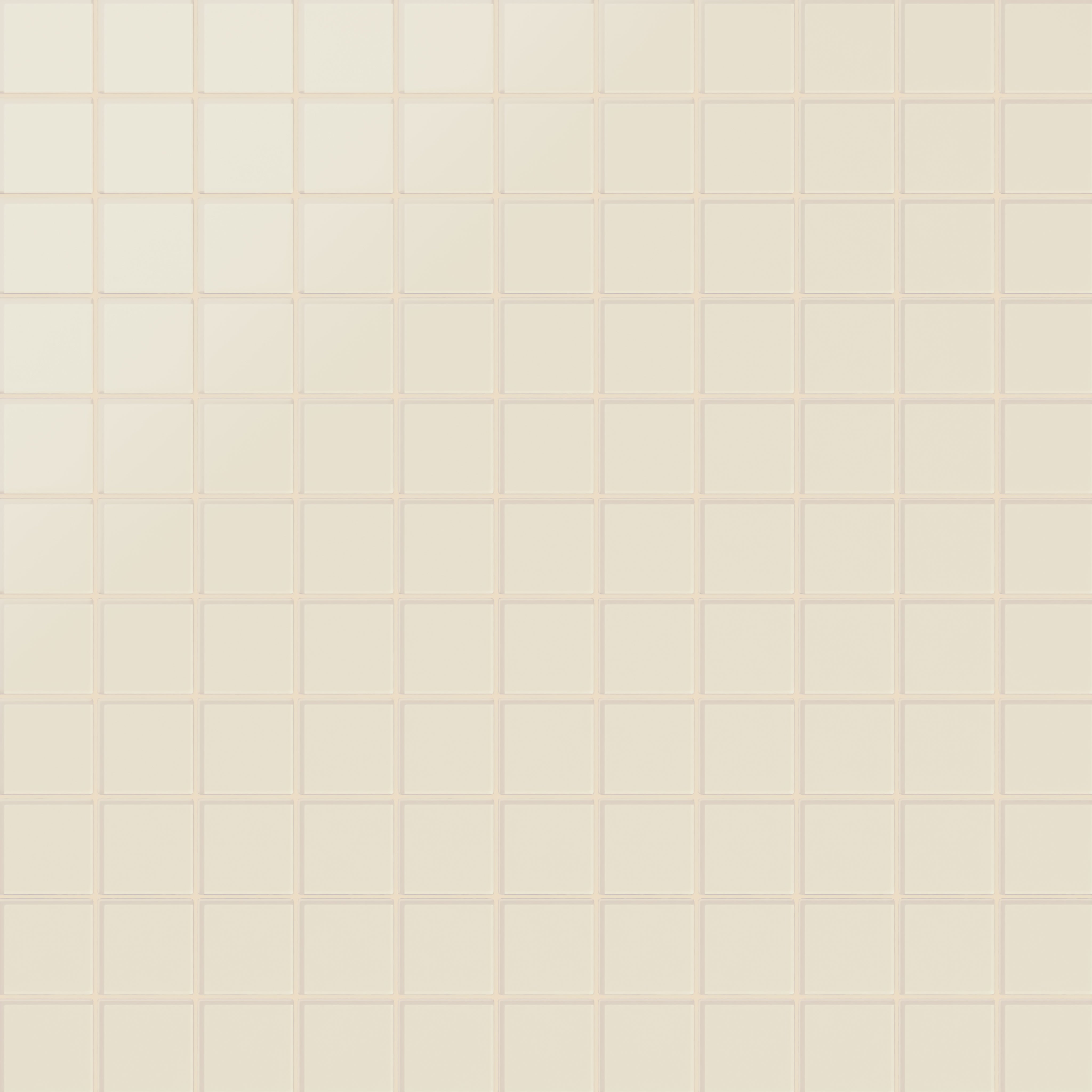 3x3 Straight Set Sheeted Glass Mosaic Tile in Sparrow Matte