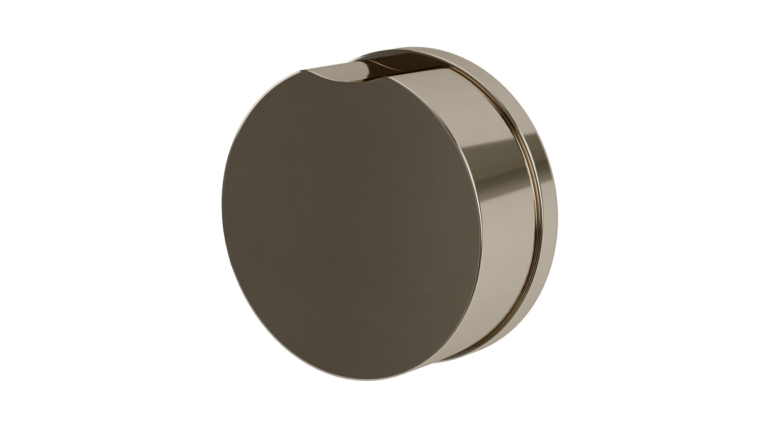 Foundry One Handle Wall Mount Diverter/Volume Control Shower Trim with Barrel Knob Handle
