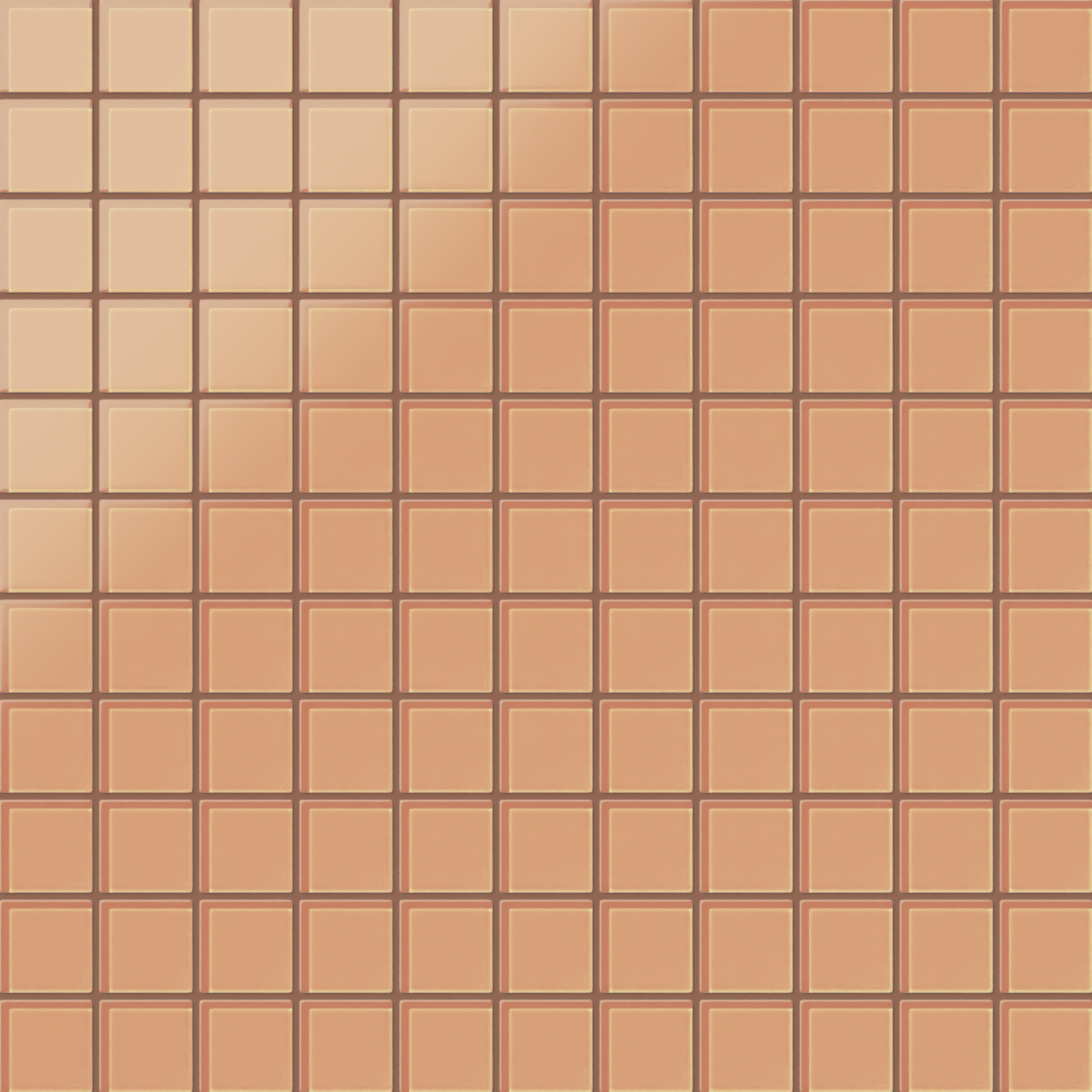 2x2 Straight Set Sheeted Glass Mosaic Tile in Carolina Wren Matte