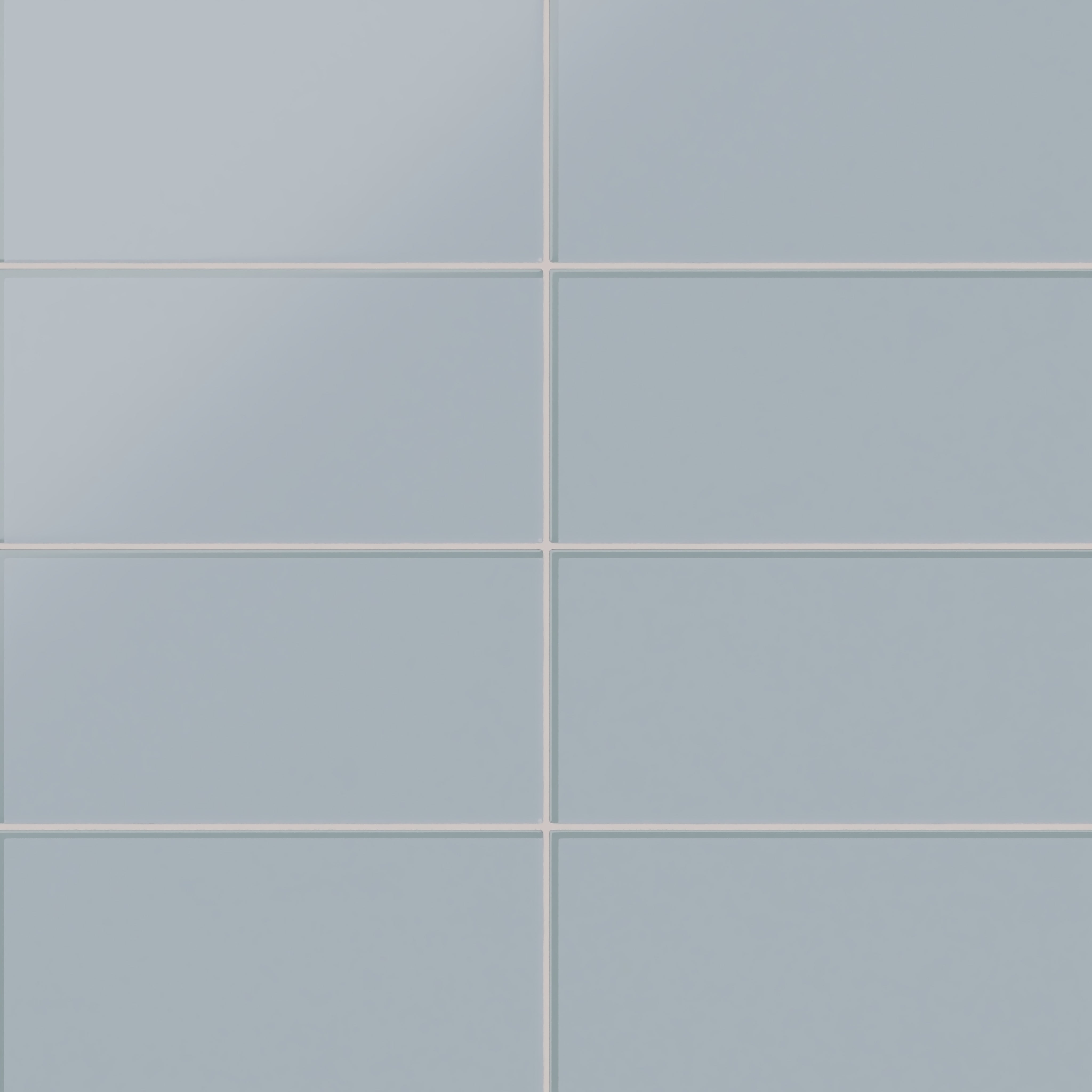 6x12 Glass Tile in Pinyon Jay Matte