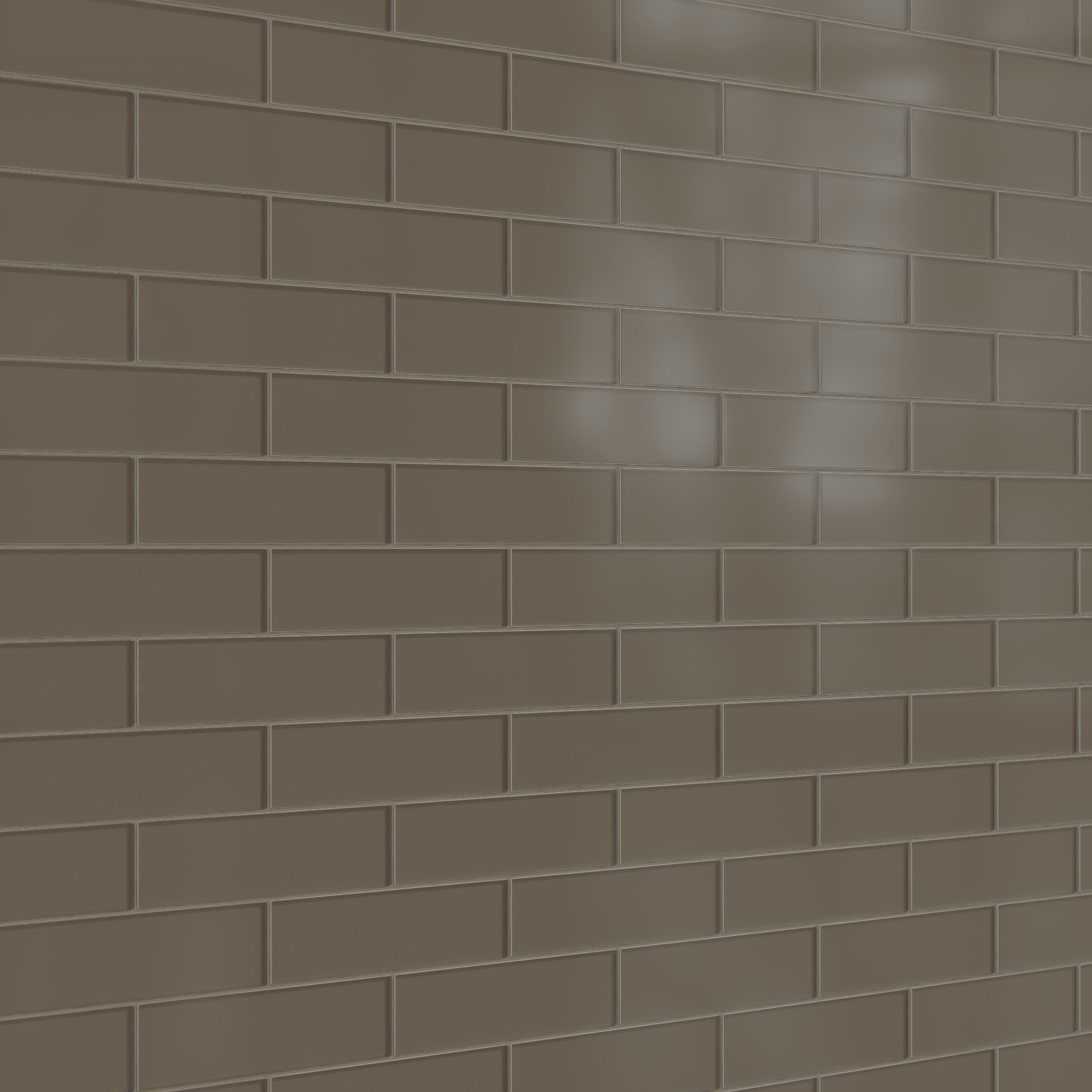 3x12 Glass Tile in Albatross Matte