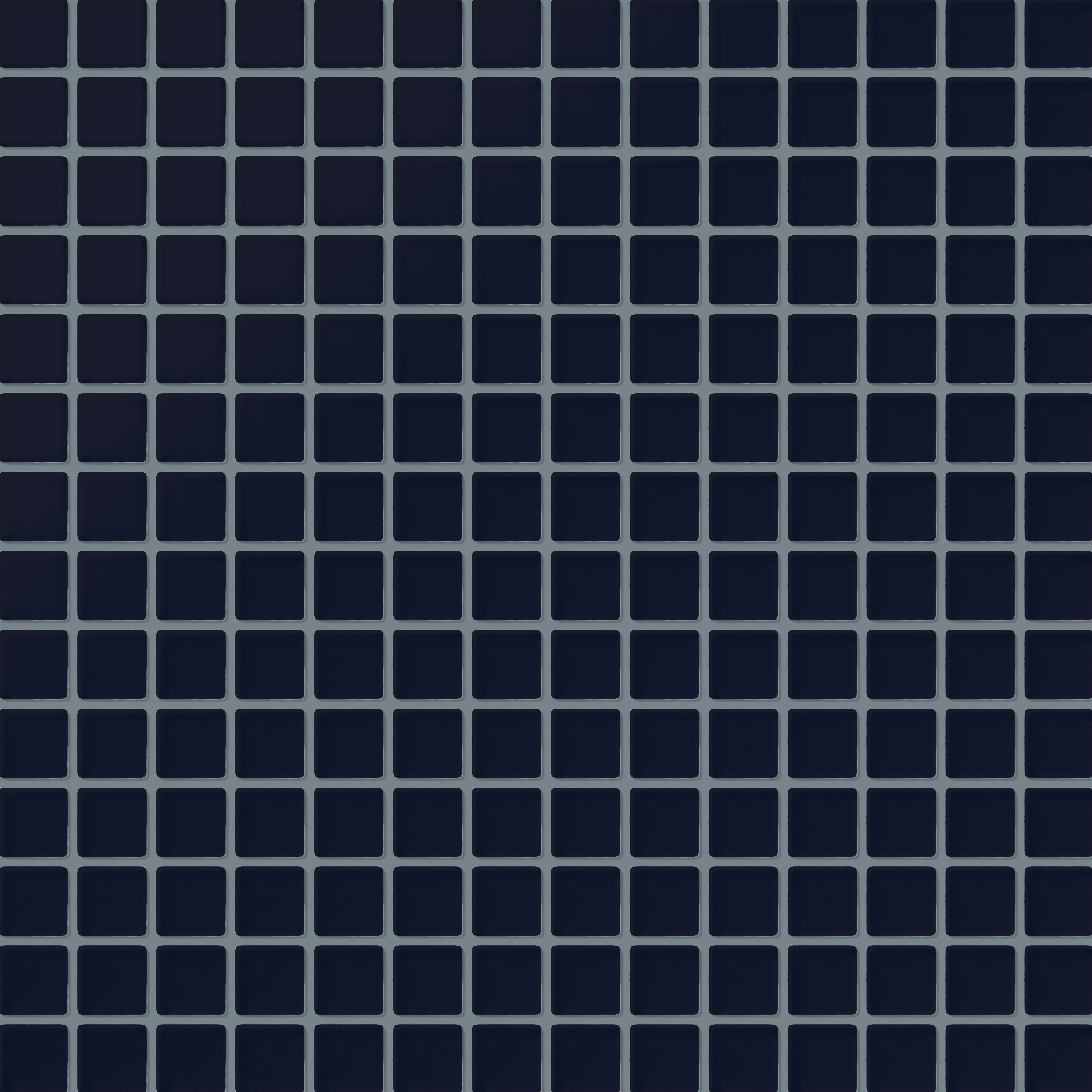 1x1 Straight Set Sheeted Glass Mosaic Tile in Barn Swallow Matte