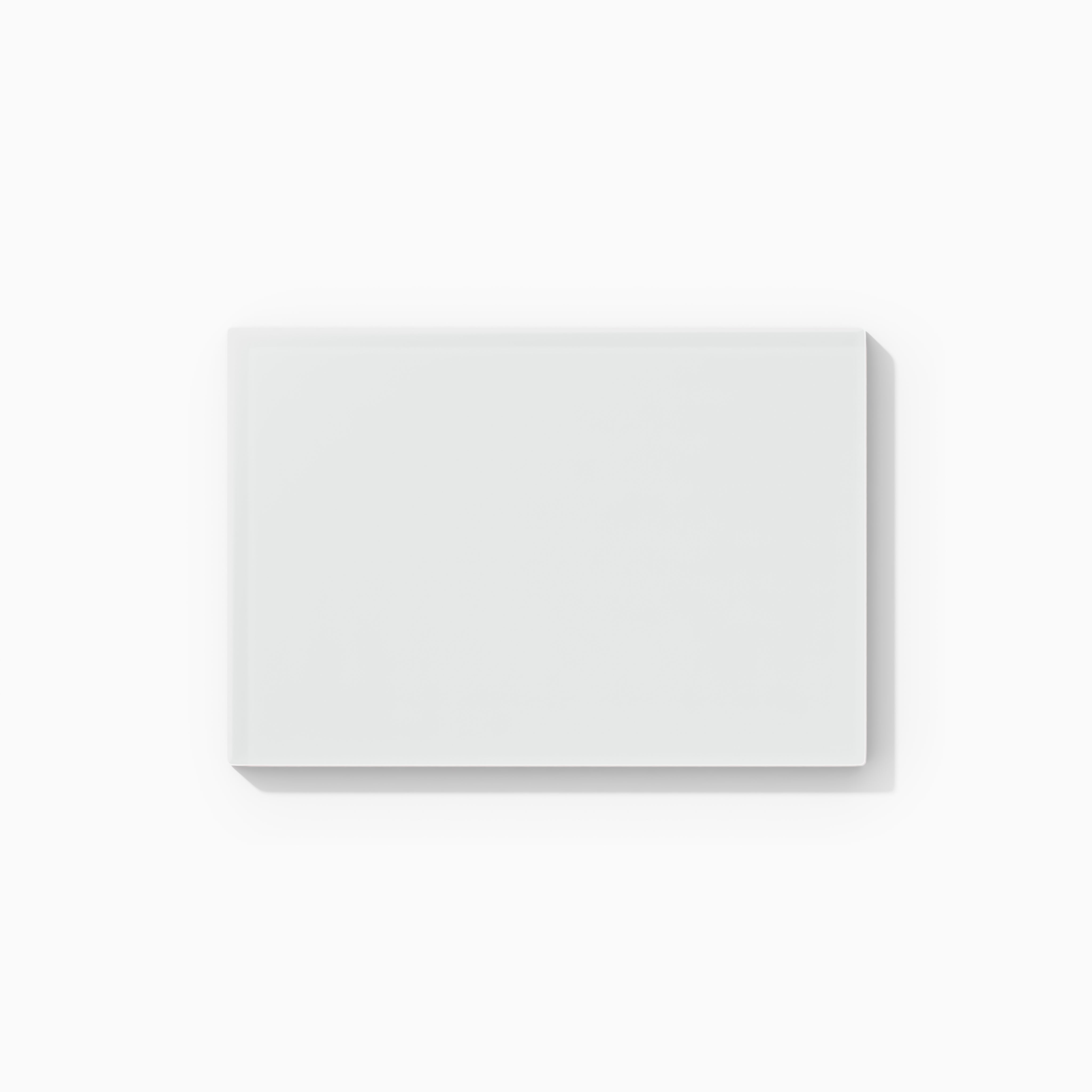 4x6 Glass Tile in Egret Matte