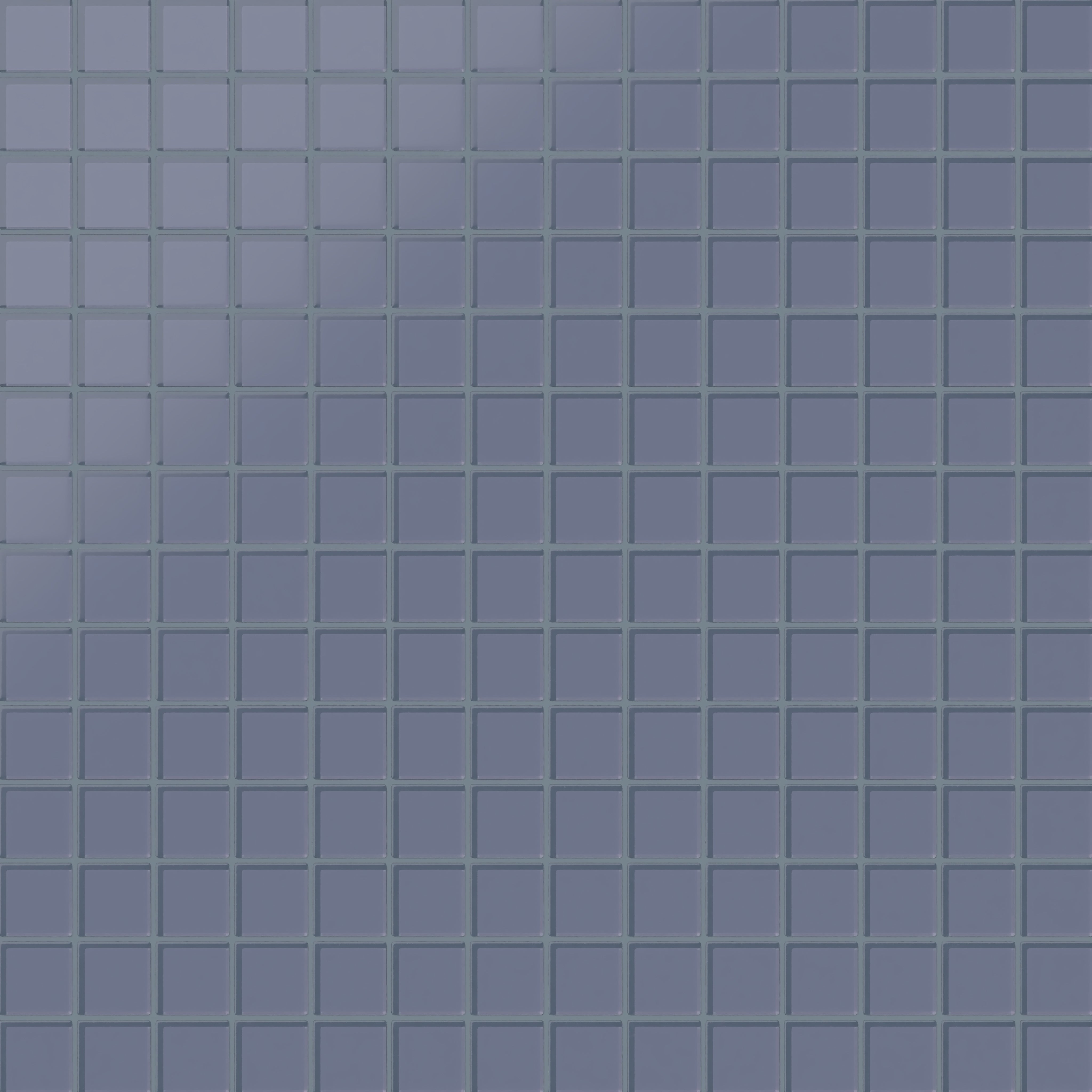2x2 Straight Set Sheeted Glass Mosaic Tile in Nuthatch Matte
