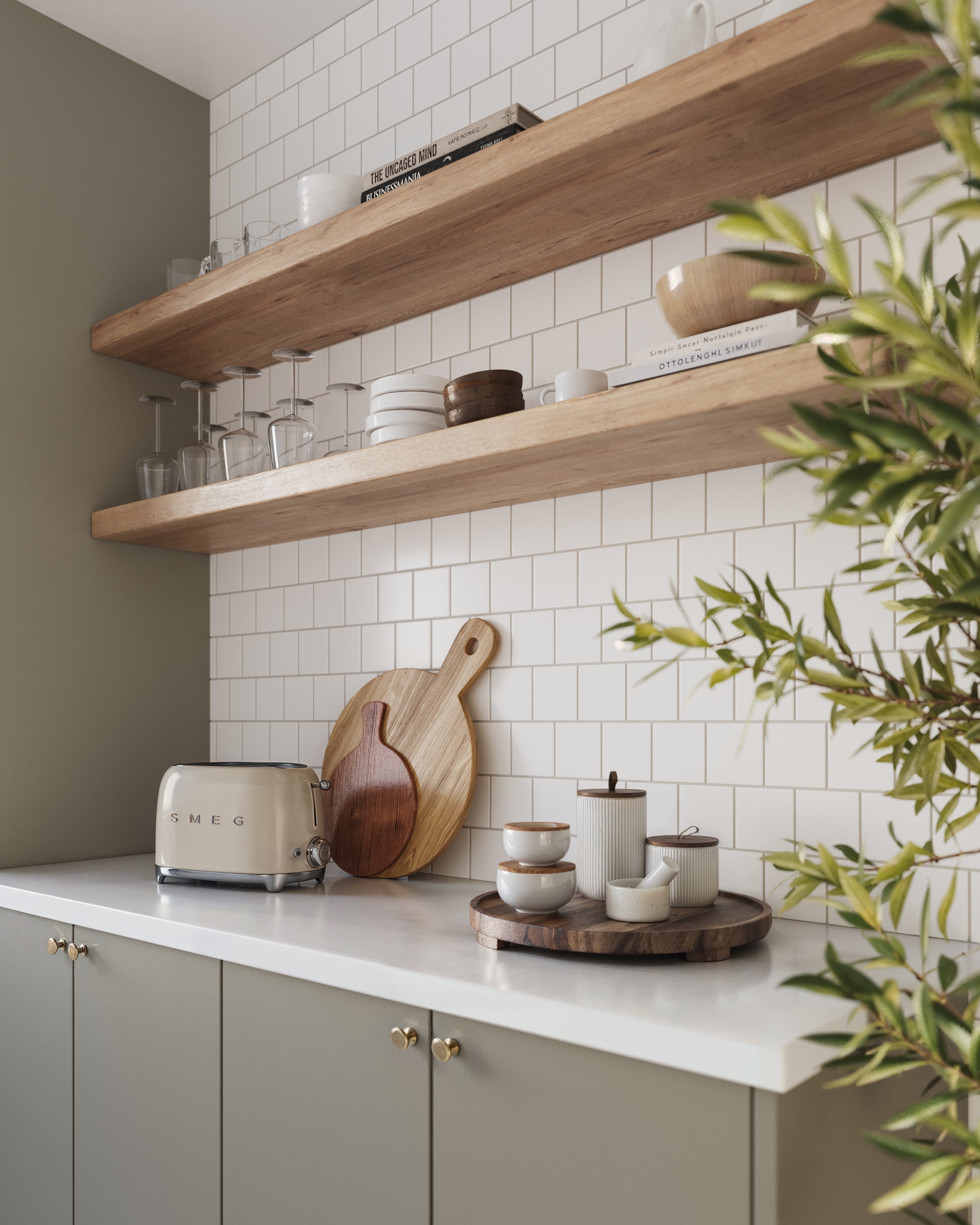4x4 Original Ceramic Tile in Calcite Matte