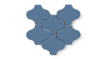 Paseo Original Ceramic Tile in Caribbean Sea Matte