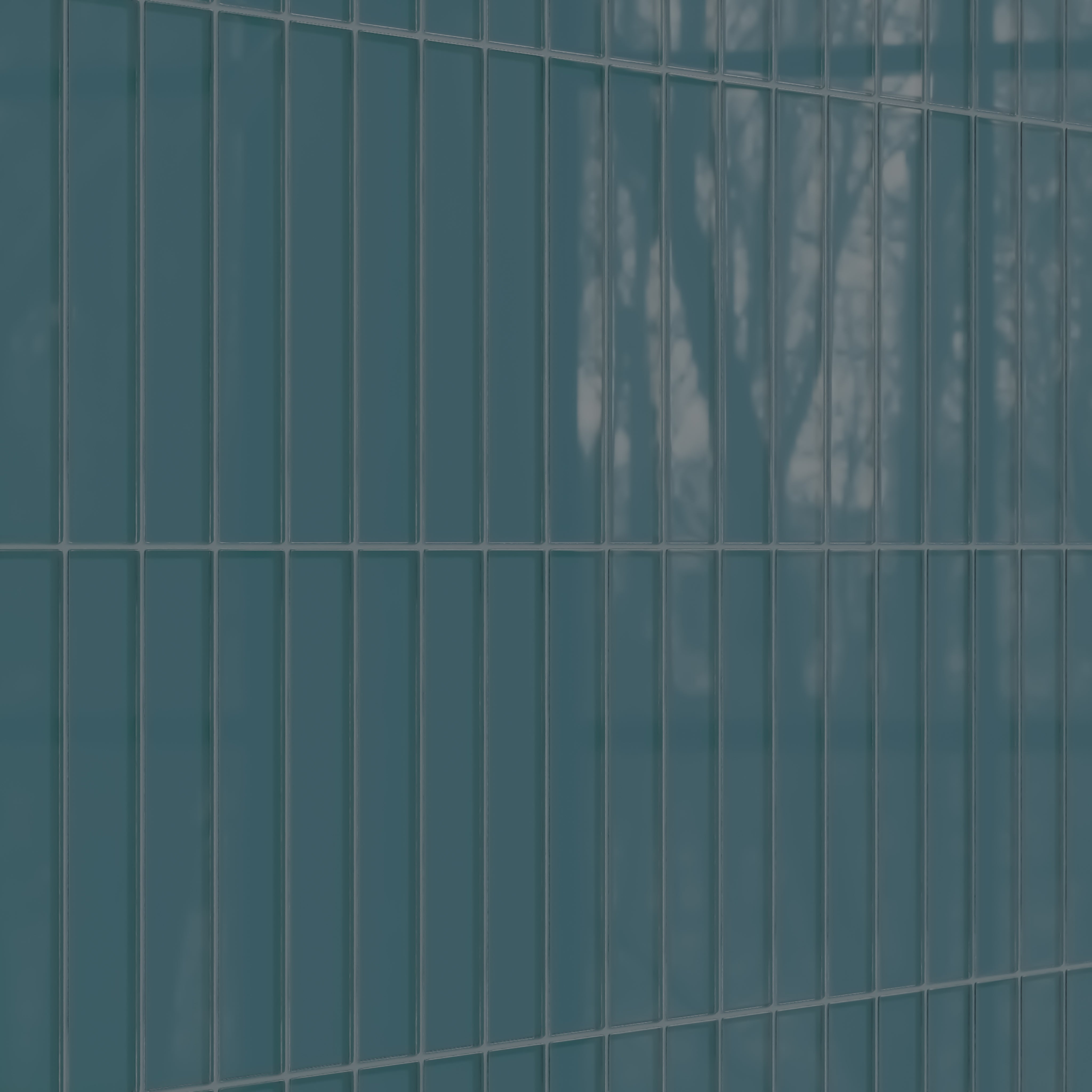2x12 Glass Tile in Magpie Gloss