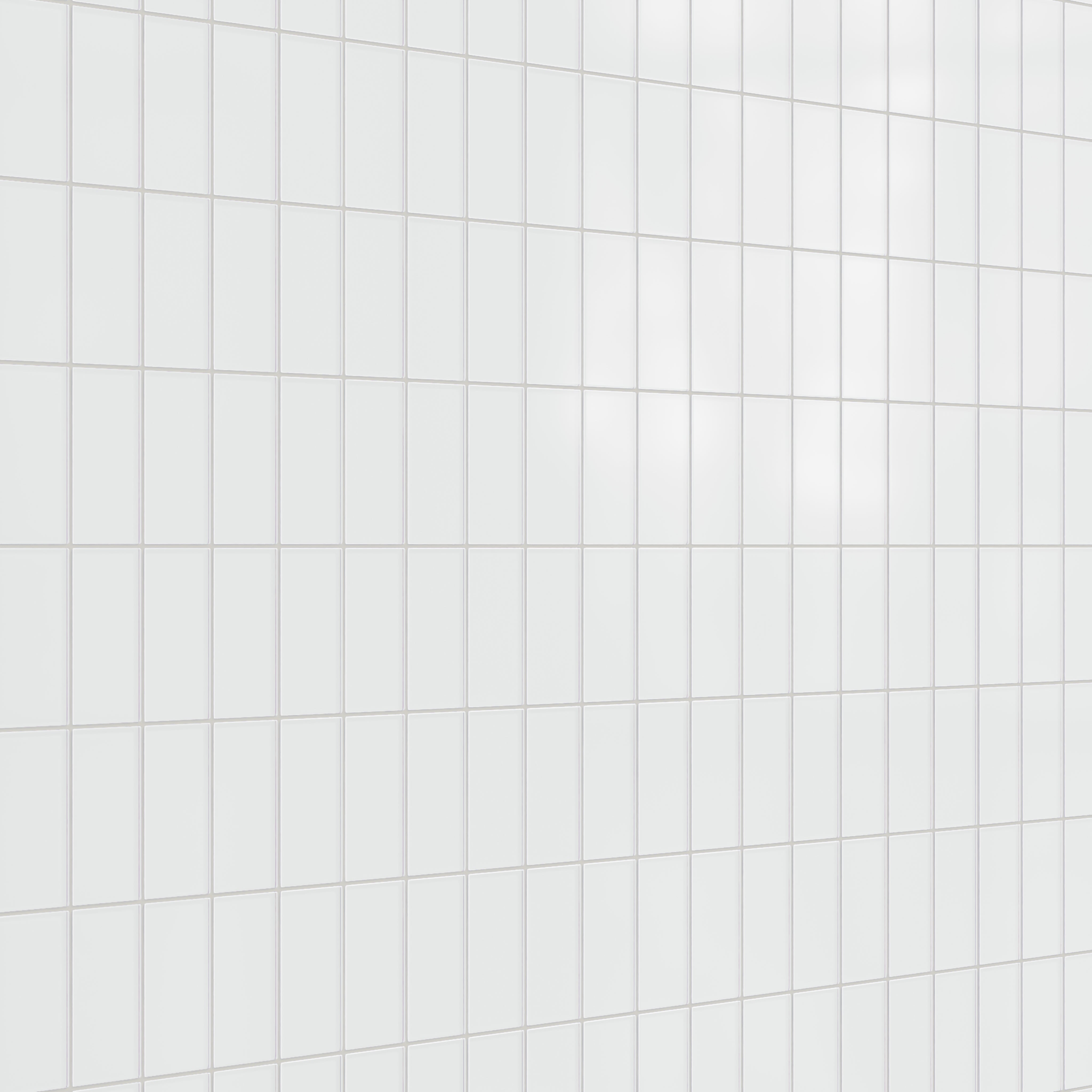 3x6 Glass Tile in Egret Matte
