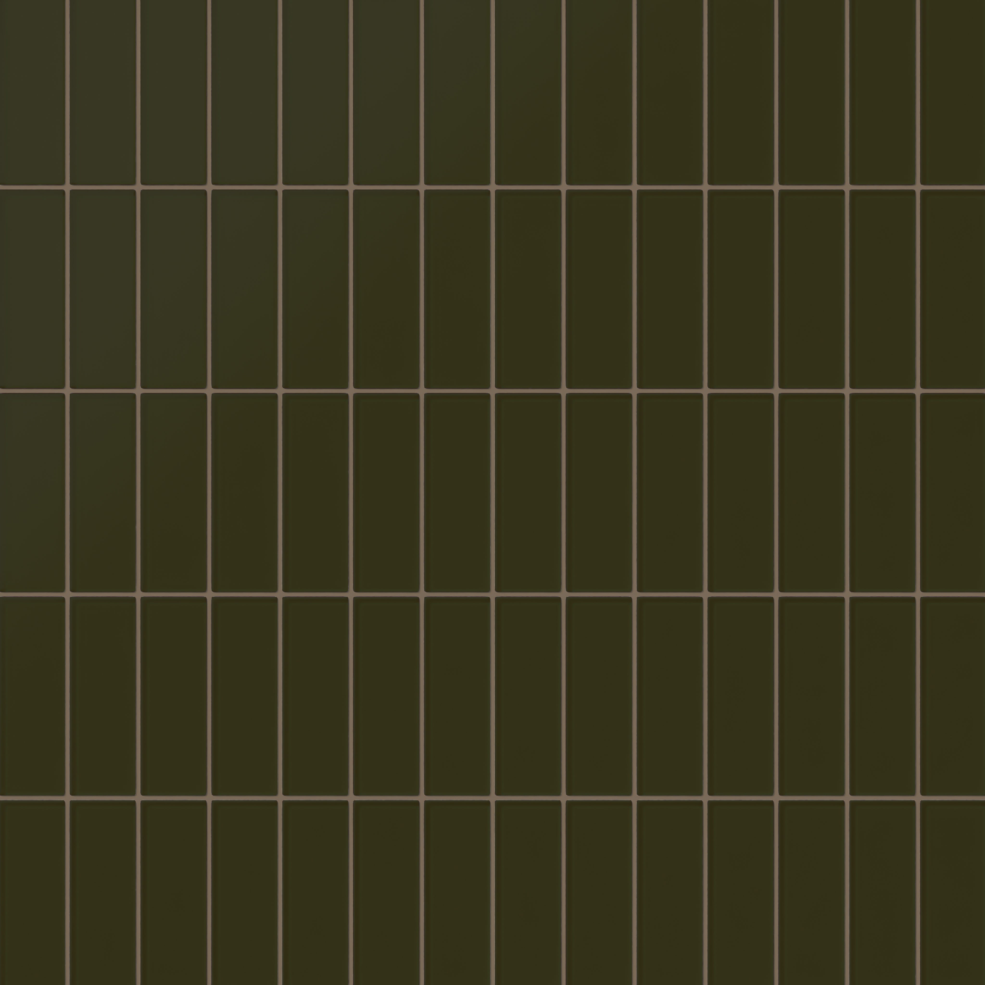 2x6 Glass Tile in Catbird Matte