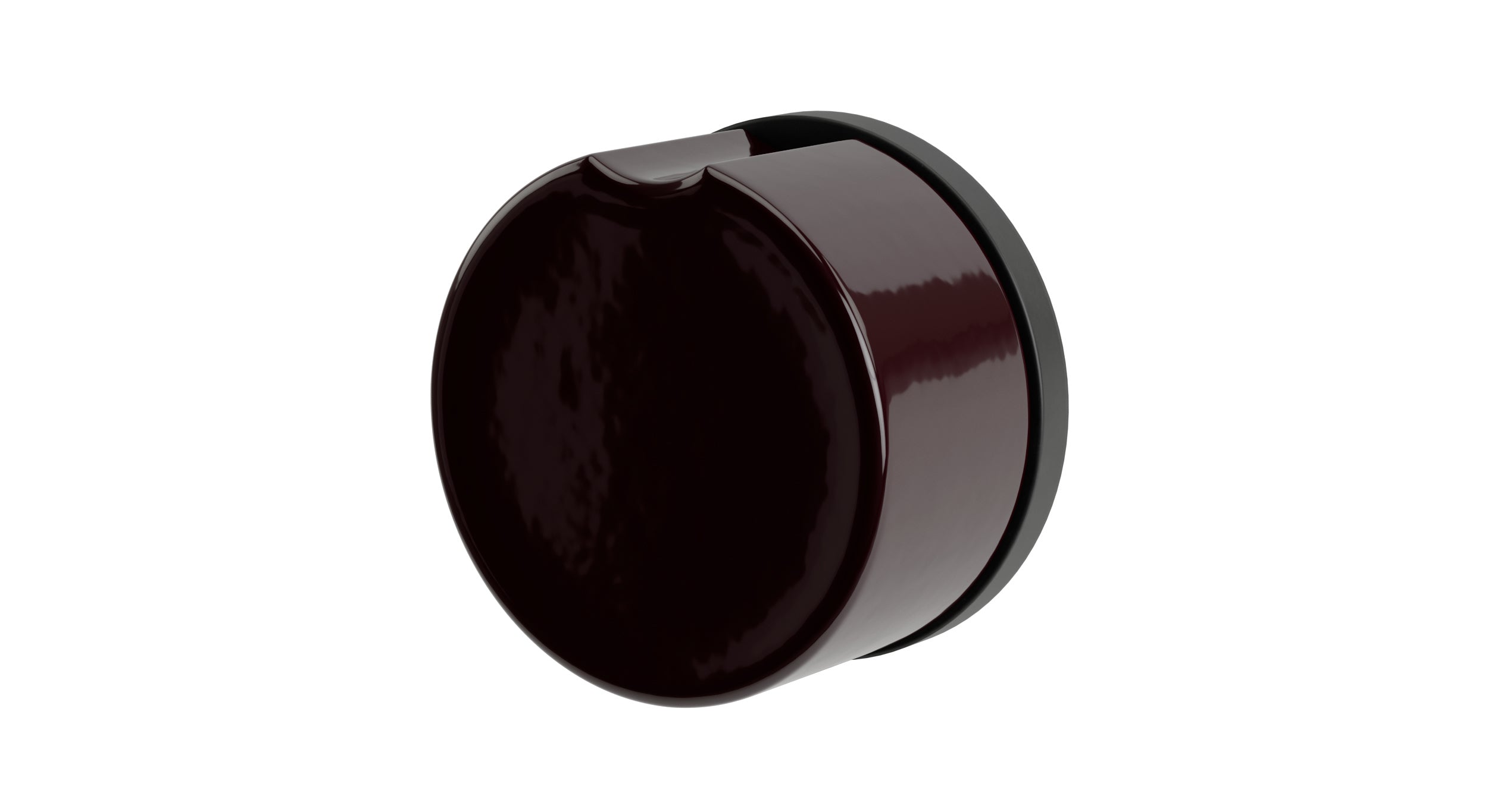 Foundry One Handle Wall Mount Diverter/Volume Control Shower Trim with Groove Ceramic Knob Handle in Oil Rubbed Bronze